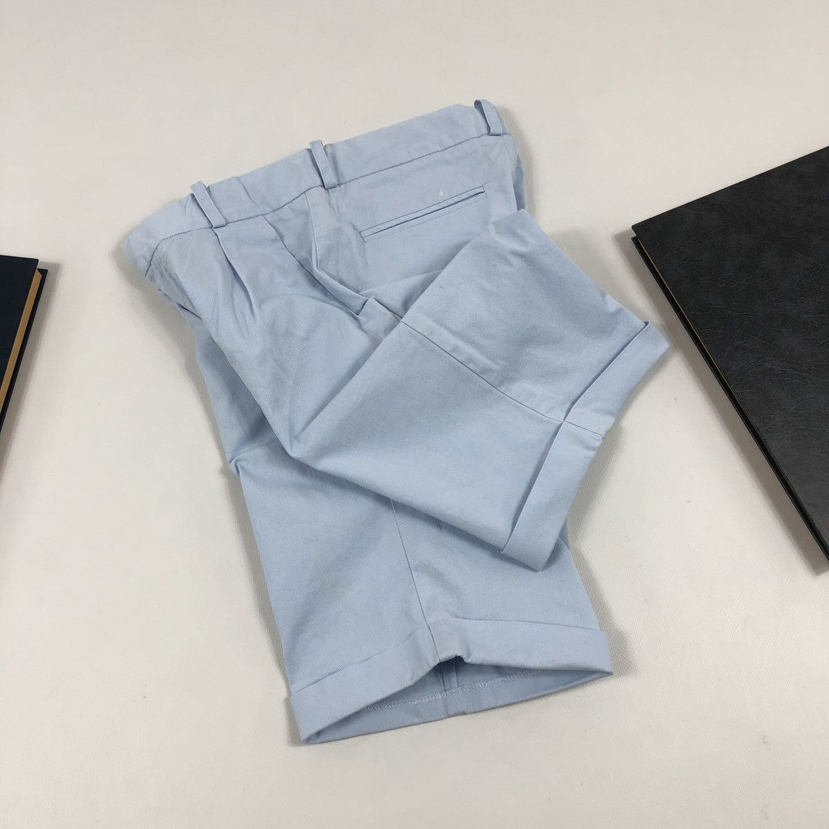 Dior Child DIOR HOMME Logo Bee Embroidered Denim Breeches Chino Bermuda Shorts Size 24" / US 00 / IT 34 - 6 Thumbnail
