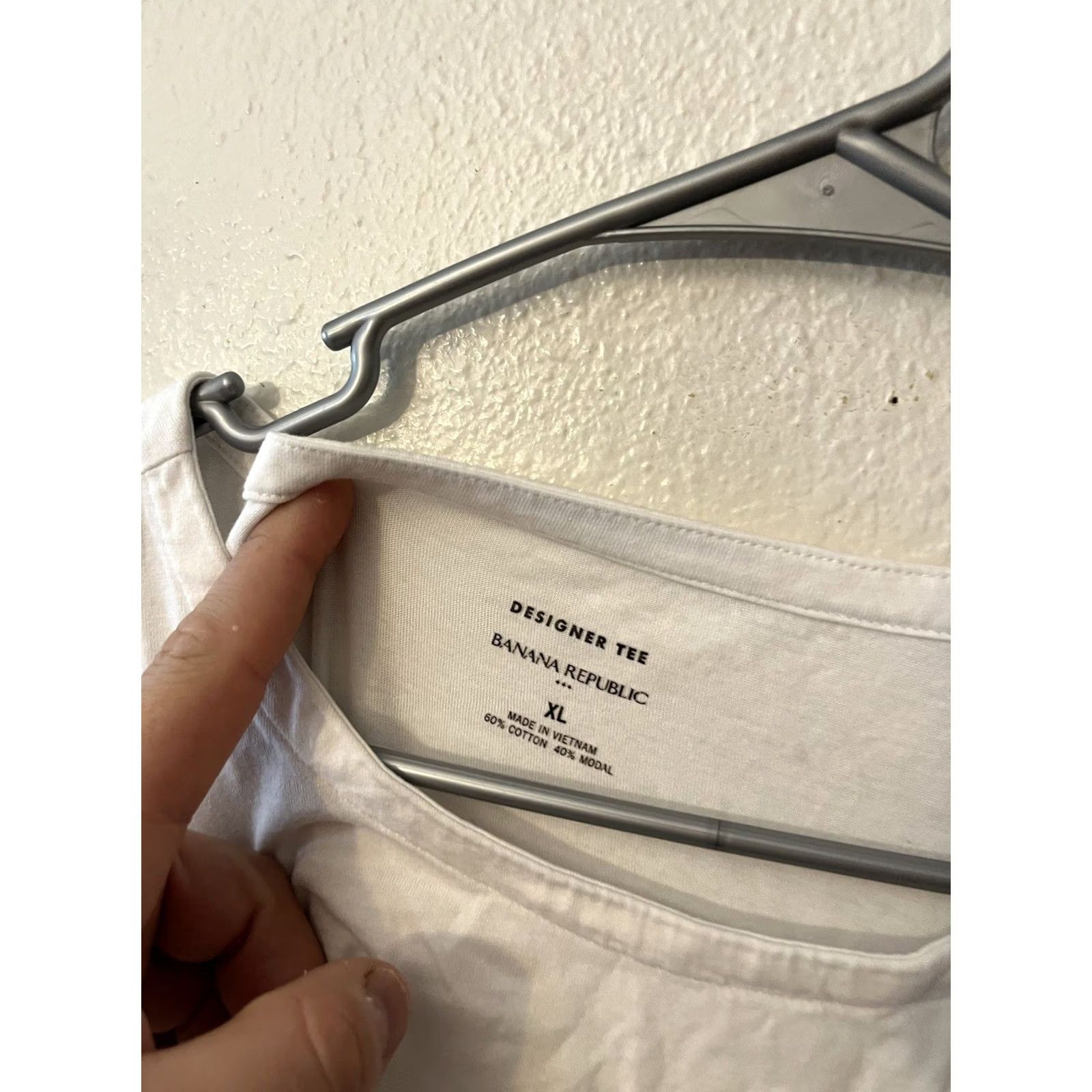 Banana Republic Banana Republic Peplum Tee White XL Designer Top Size XL / US 12-14 / IT 48-50 - 2 Thumbnail