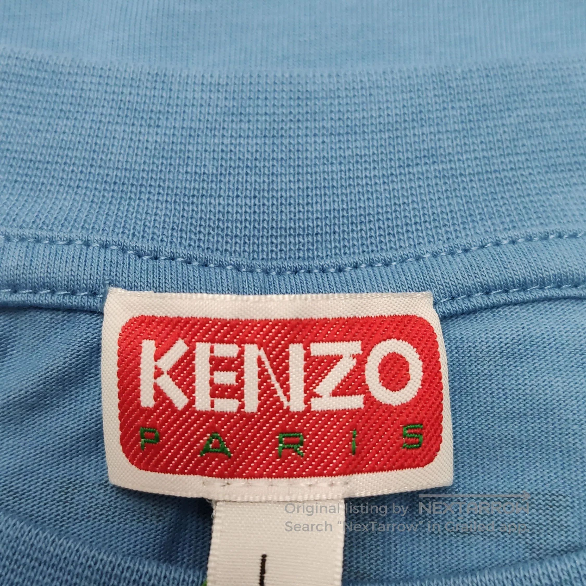 Kenzo Kenzo Wool Crewneck Sweater L with Flower Logo. Size US L / EU 52-54 / 3 - 3 Thumbnail