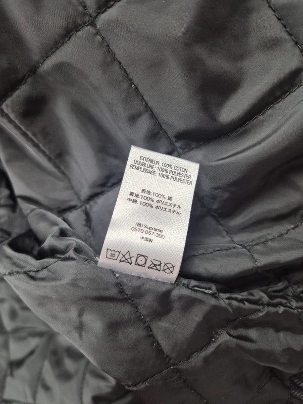 Supreme Supreme Black Red Checks Embroidered Denim Bomber Jackets M Size US M / EU 48-50 / 2 - 5 Thumbnail