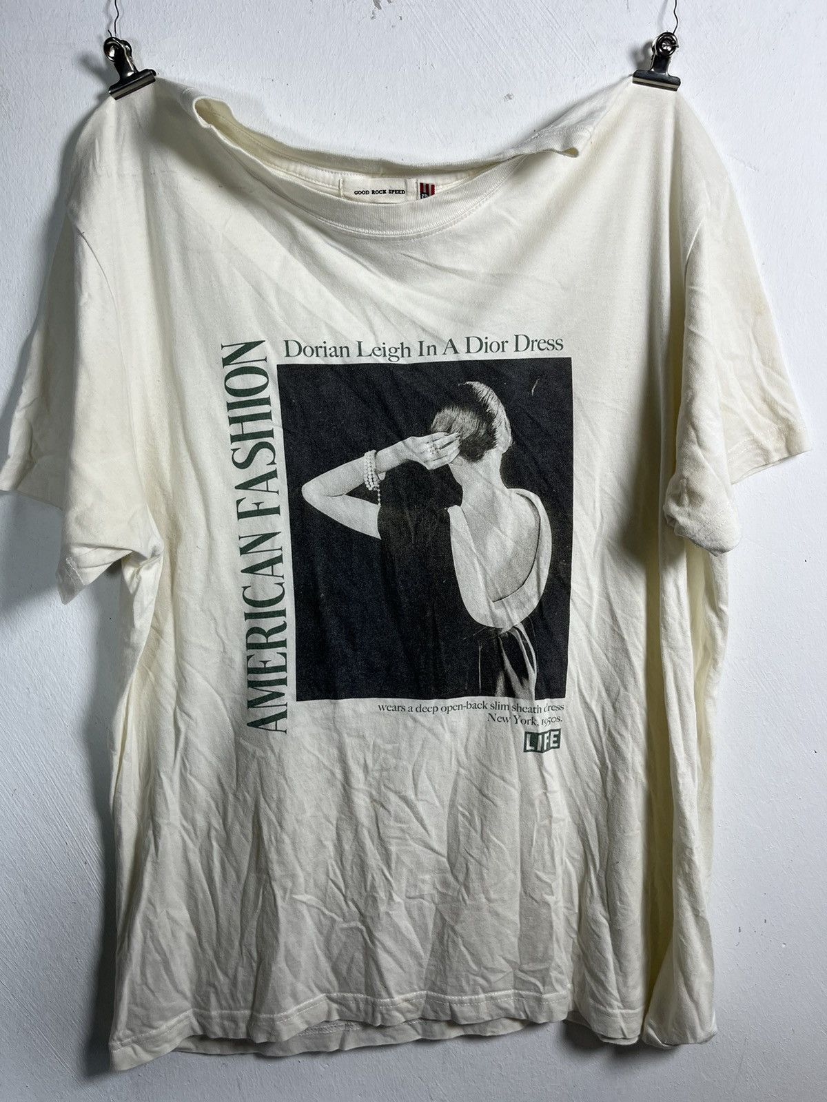 Vintage Vintage Dorian Leigh In A Dior T shirt Size US XL / EU 56 / 4 - 1 Thumbnail