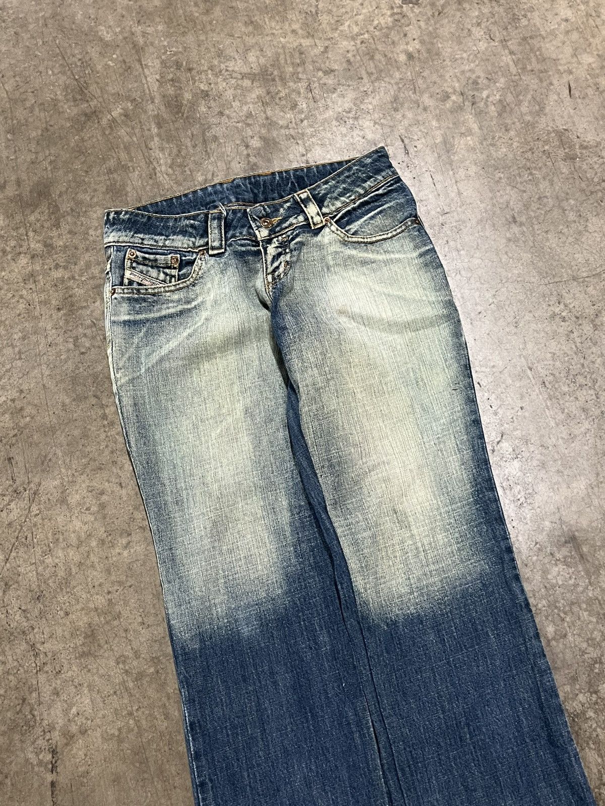 Diesel Diesel vintage baggy fit flare jeans faded wash denim rare Size US 30 / EU 46 - 10 Thumbnail