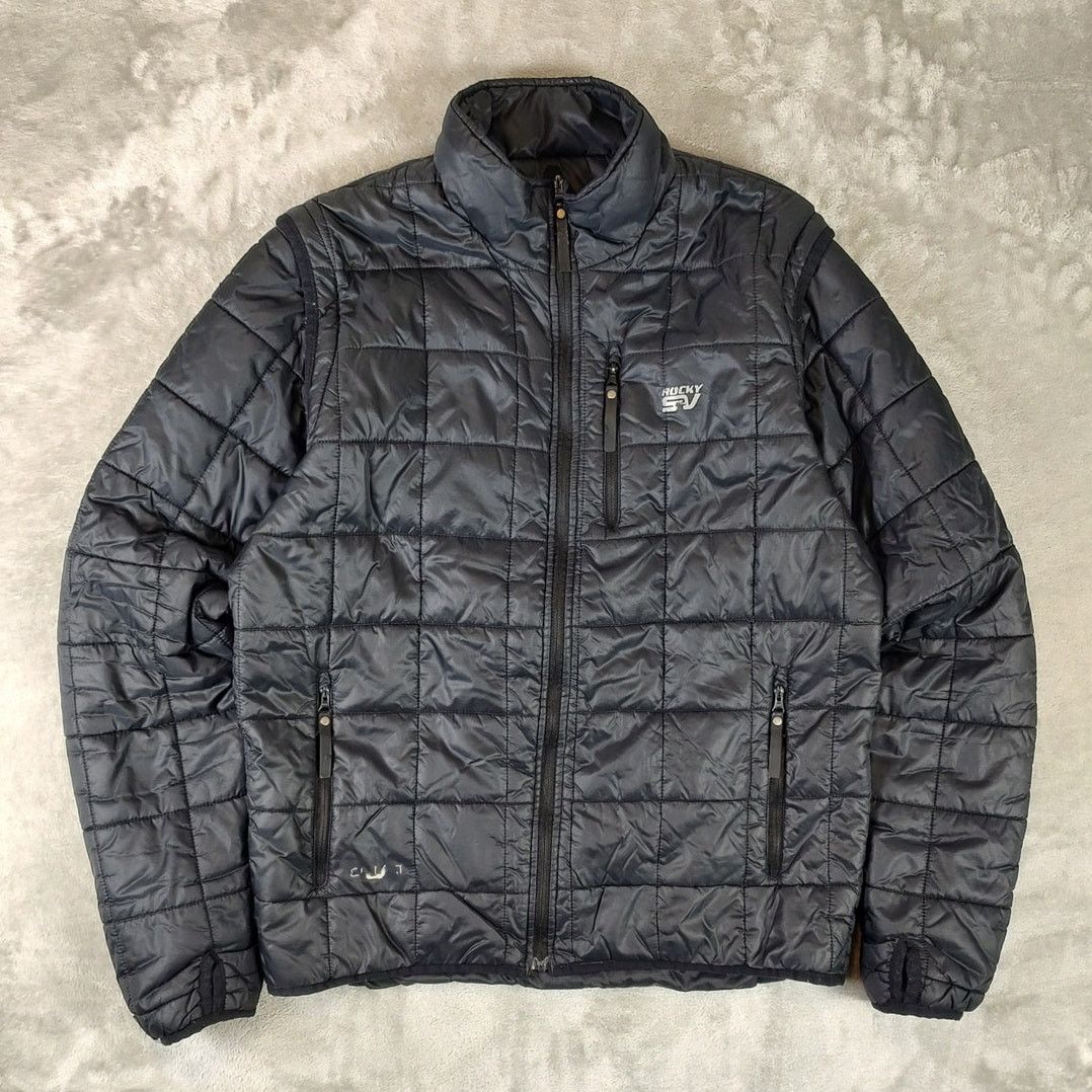Ecko Unltd. Rocky S2V black quilted gorpcore jacket/vest gorpcore mens M Size US M / EU 48-50 / 2 - 1 Thumbnail