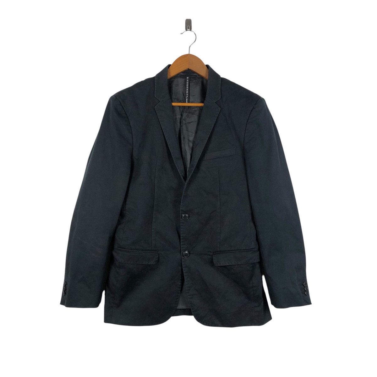 Neil Barrett Black Barrett by NEIL BARRETT Black Blazer Jacket Size US M / EU 48-50 / 2 - 1 Thumbnail