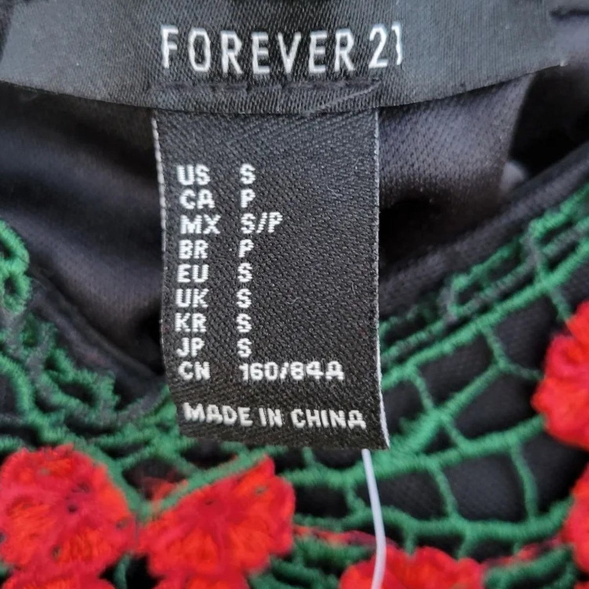 Forever 21 New Forever 21 Womens Small Sheer Layer Midi Dress Size S / US 4 / IT 40 - 3 Thumbnail