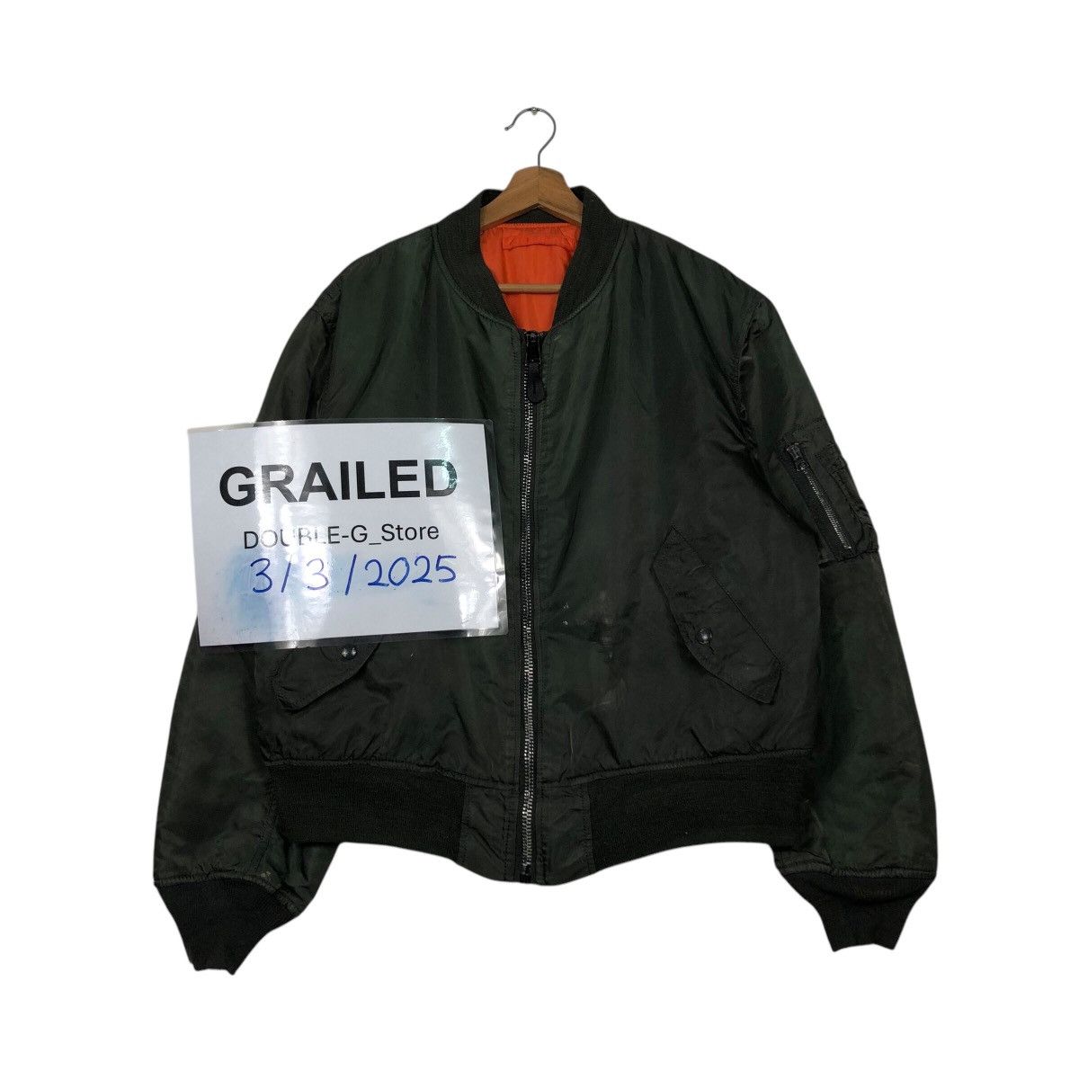 Bomber Alpha Industries Usa Alpha Industries 1990s Made In USA MA