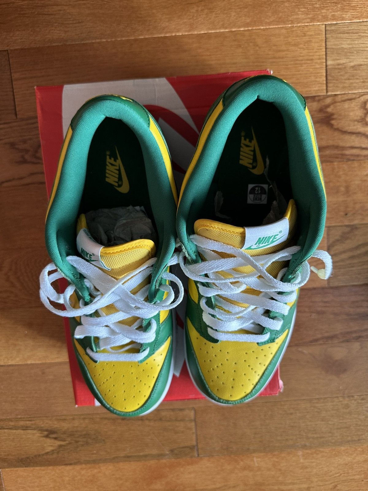 Nike Dunk Low Brazil Size US 12 / EU 45 - 3 Thumbnail
