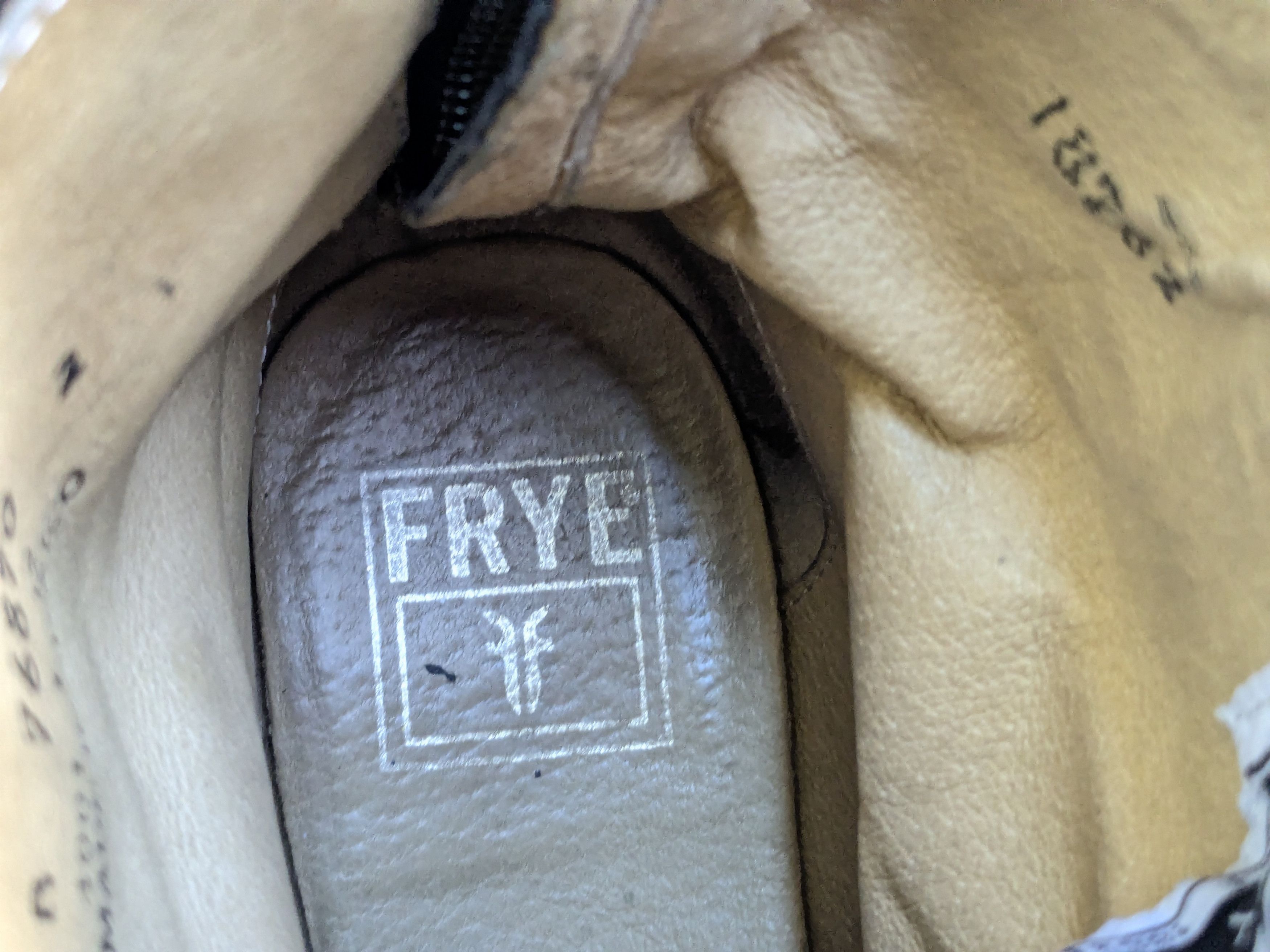 Frye Frye Harness Boots Black 7.5 D Back Zip Straps Size US 7.5 / EU 40-41 - 8 Thumbnail