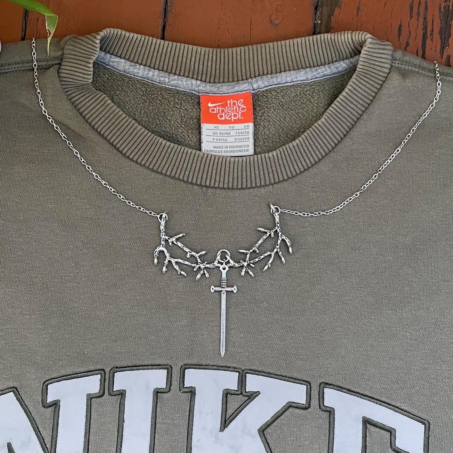 Other Necklace Punk Hip Hop Necklace Medieval Jewelry Size ONE SIZE - 3 Thumbnail