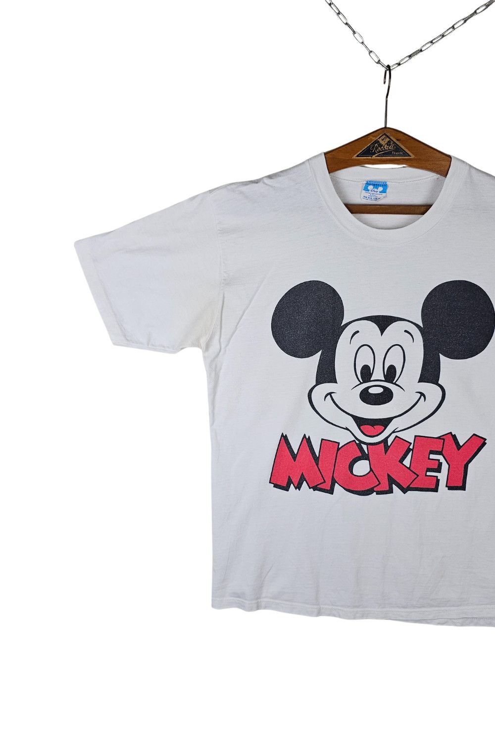 Disney 1980s Disney “Mickey” Tee Made in USA - Single Stitch Sleeve Size US S / EU 44-46 / 1 - 4 Thumbnail