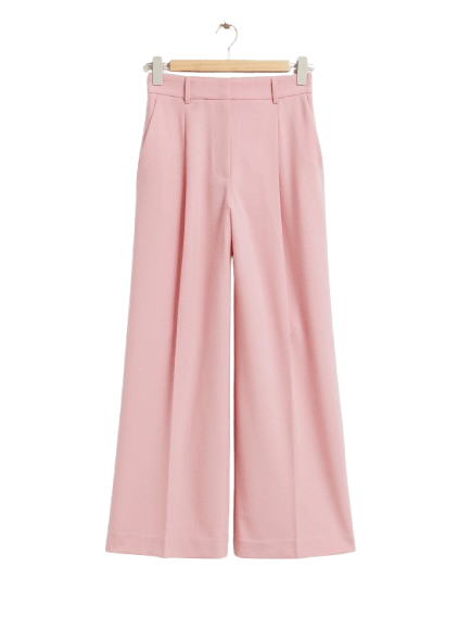 Casablanca o1mle0125 Pleated Trouser in Pink Size US 34 / EU 50 - 1 Preview