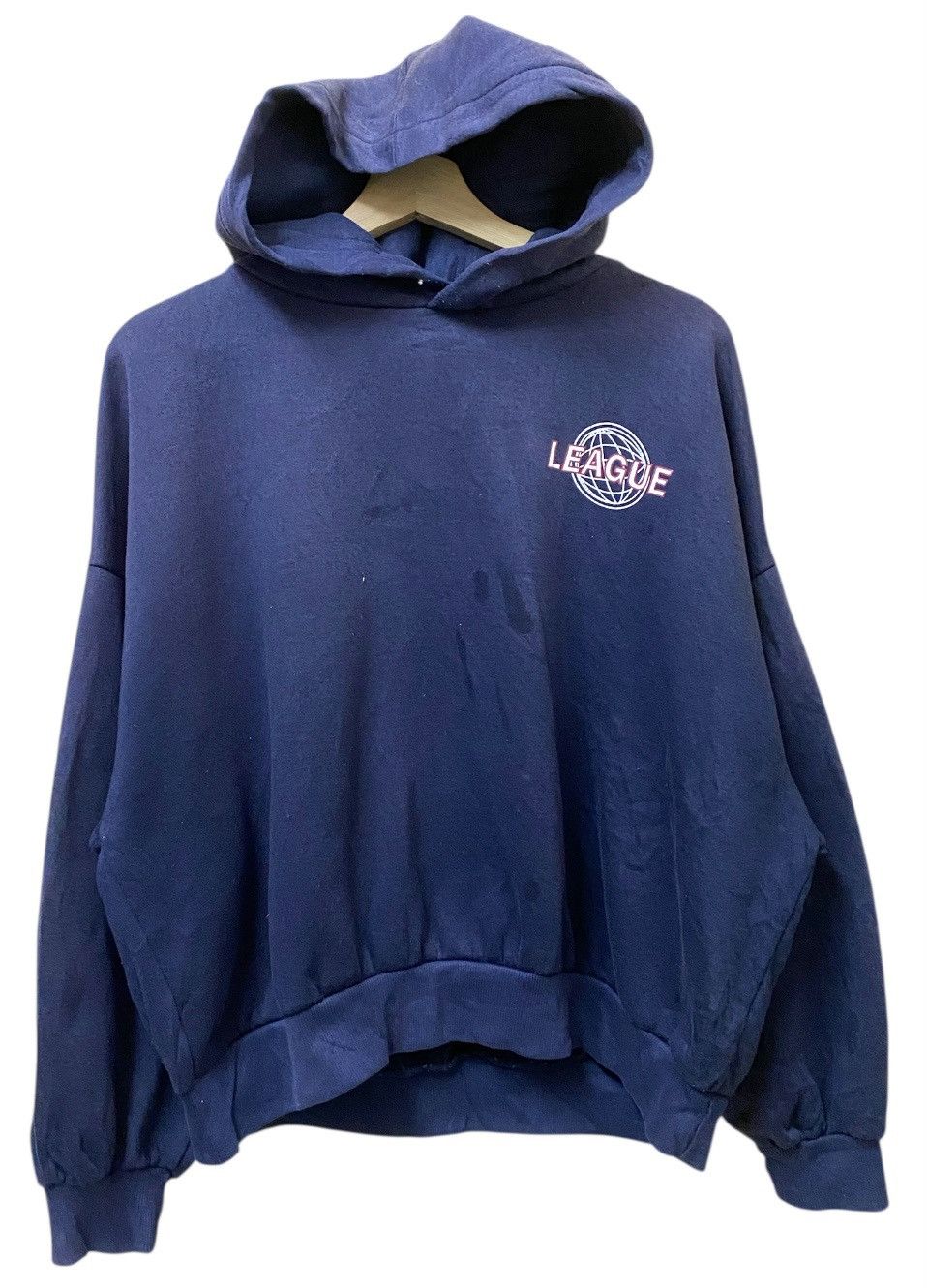 Bershka League Los Angeles Girl Team Baggy Hoodie Size S / US 4 / IT 40 - 1 Thumbnail