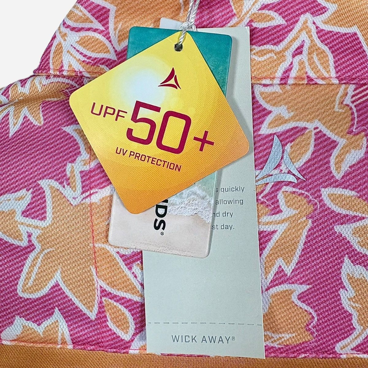 Other Bermuda Sands Women’s Orange Pink Polo Shirt Sz L Size L / US 10 / IT 46 - 11 Thumbnail