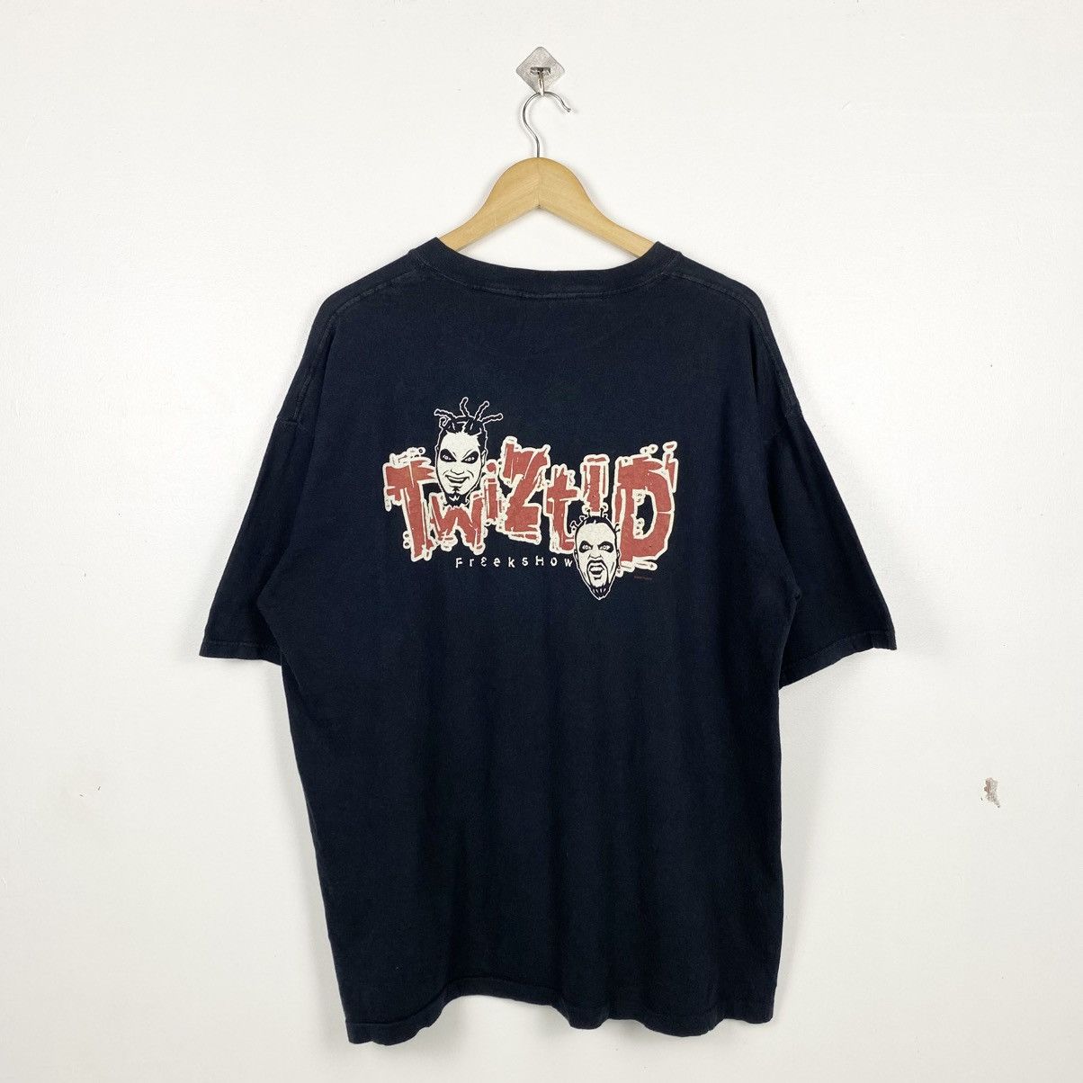 Band Tees × Rap Tees × Vintage Vintage Twiztid Hip Hop Duo T-Shirt Size US XL / EU 56 / 4 - 4 Thumbnail