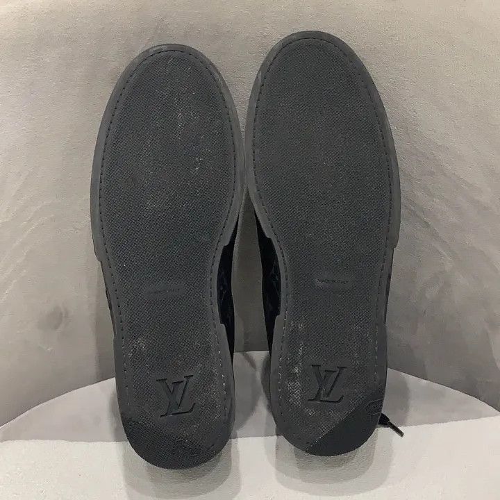 Louis Vuitton Louis Vuitton Match-Up Black Fashion Sneakers for Men -2508 Size US 7.5 / EU 40-41 - 4 Thumbnail