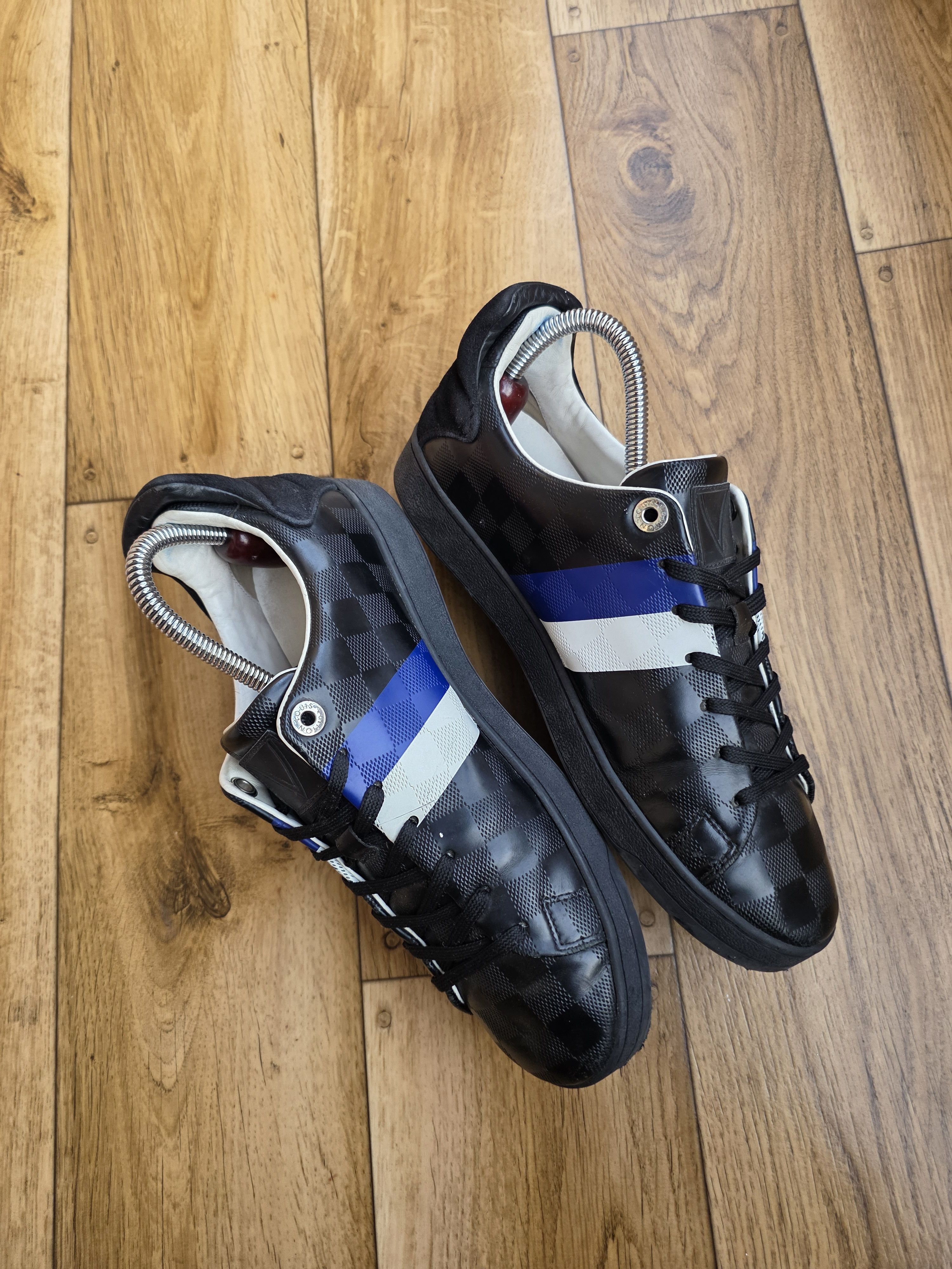 Louis Vuitton Louis Vuitton Frontrow Damier Sneakers Size US 7 / EU 40 - 11 Thumbnail