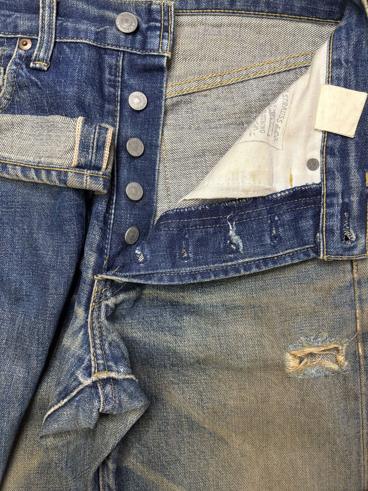 Levi's Vintage 80s Levis 503BXX Big E Selvedge Mud Wash Baggy Jeans Size US 29 - 4 Thumbnail