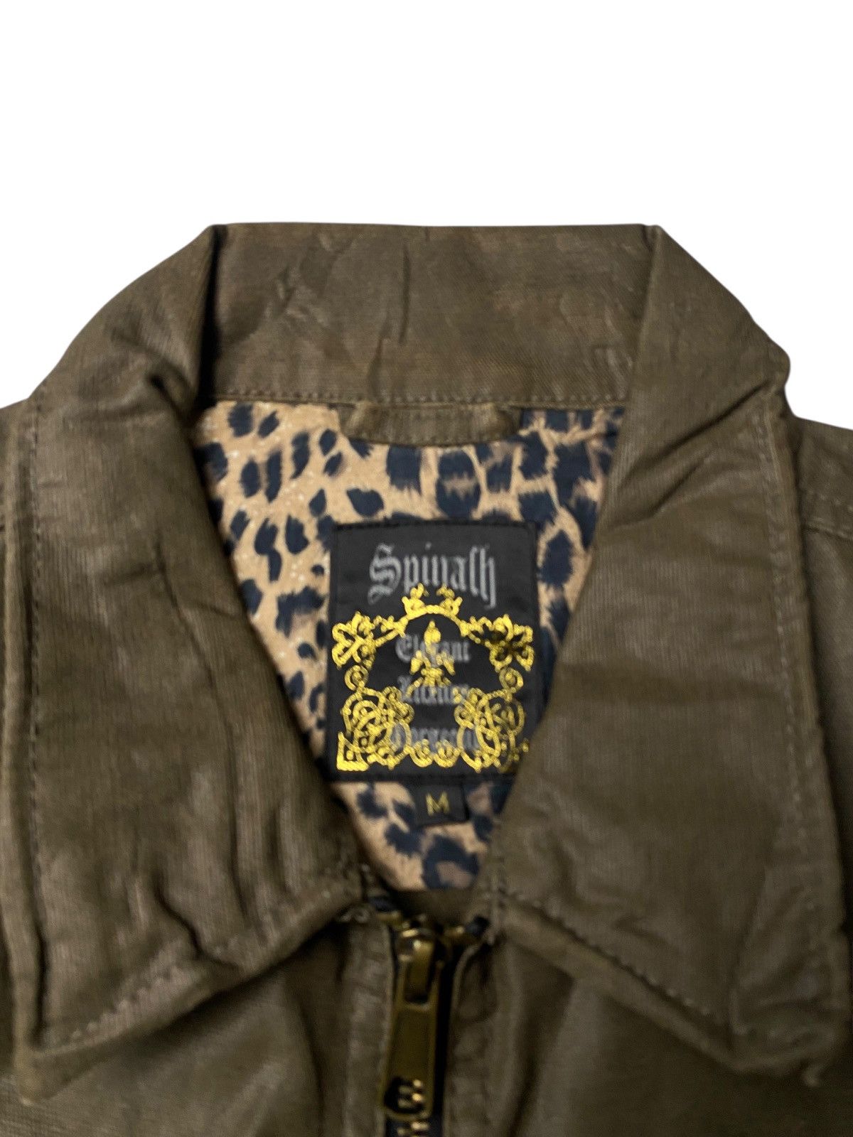 Le Grande Bleu (L.G.B.) 2000's Spinalh Leopard Pattern Zip Jacket Size US M / EU 48-50 / 2 - 4 Thumbnail