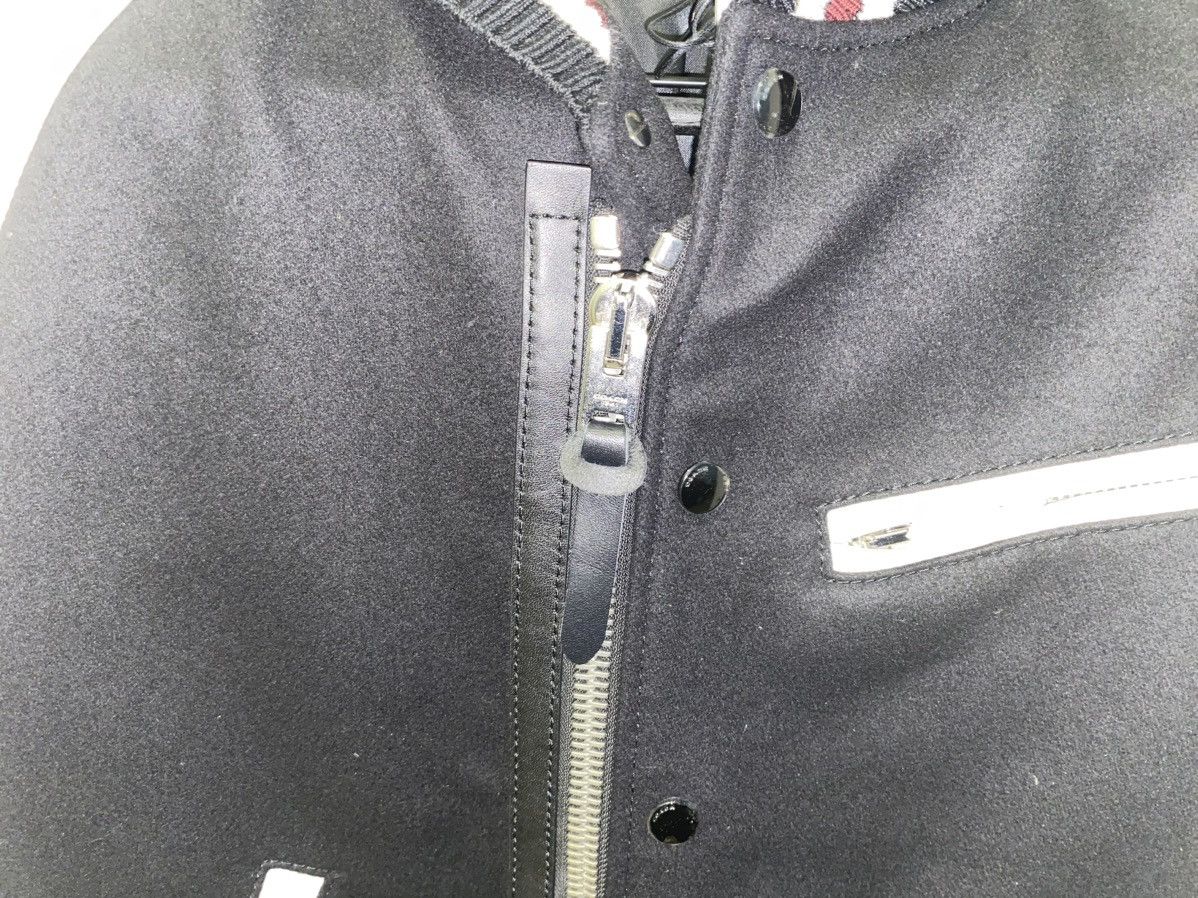 Coach COACH Zipped Varsity Jacket Black/White 38US/48EU NEW W/TAGS Size US M / EU 48-50 / 2 - 3 Thumbnail