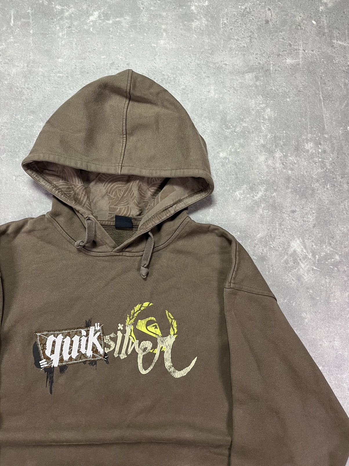 Quiksilver Quiksilver Y2K Vintage Big Logo Baggy Hoodie XL Size US XL / EU 56 / 4 - 4 Thumbnail