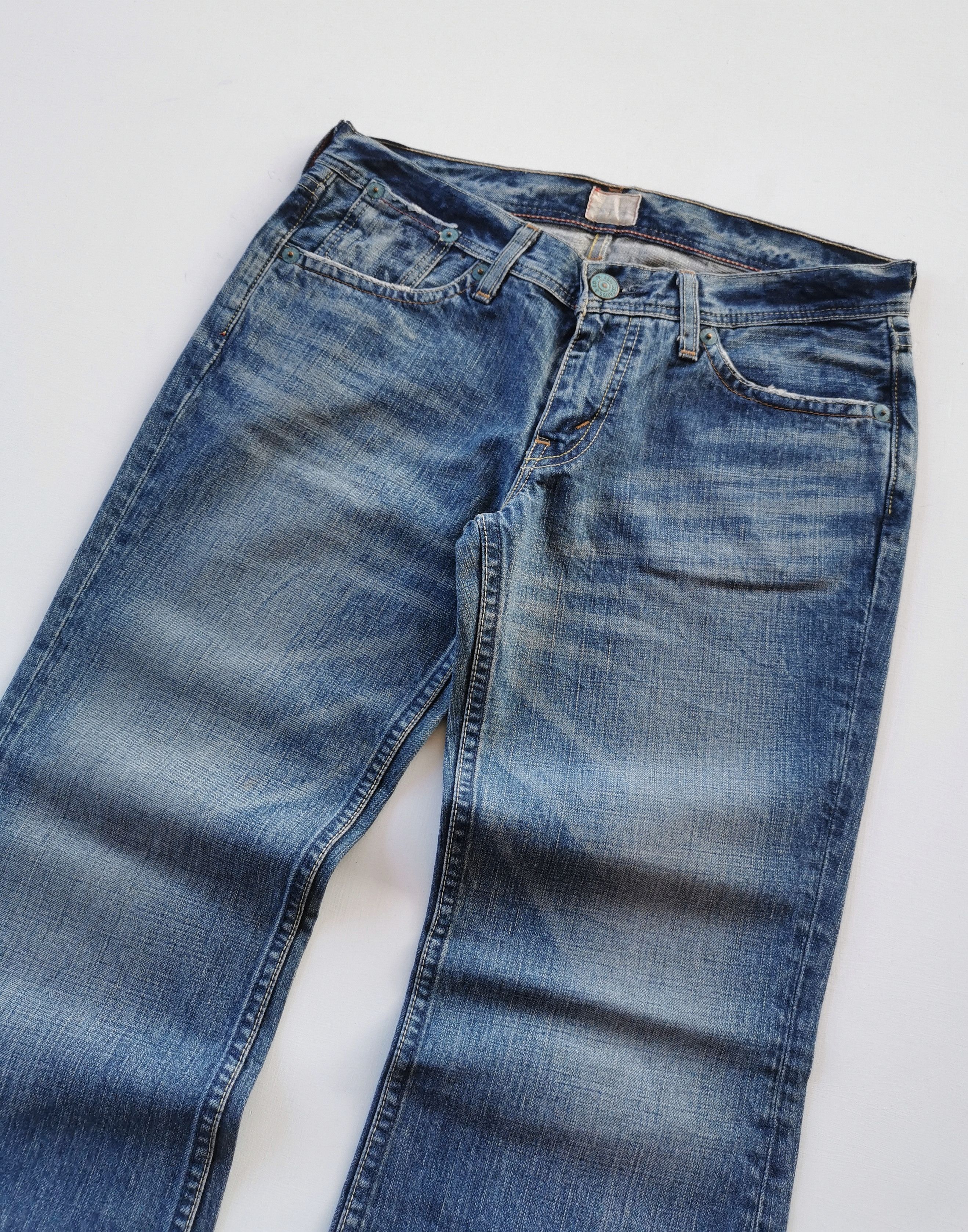 Levi's Vintage Levis Redloop Women Bootcuts/Flare Jeans Size 30" / US 8 / IT 44 - 6 Thumbnail