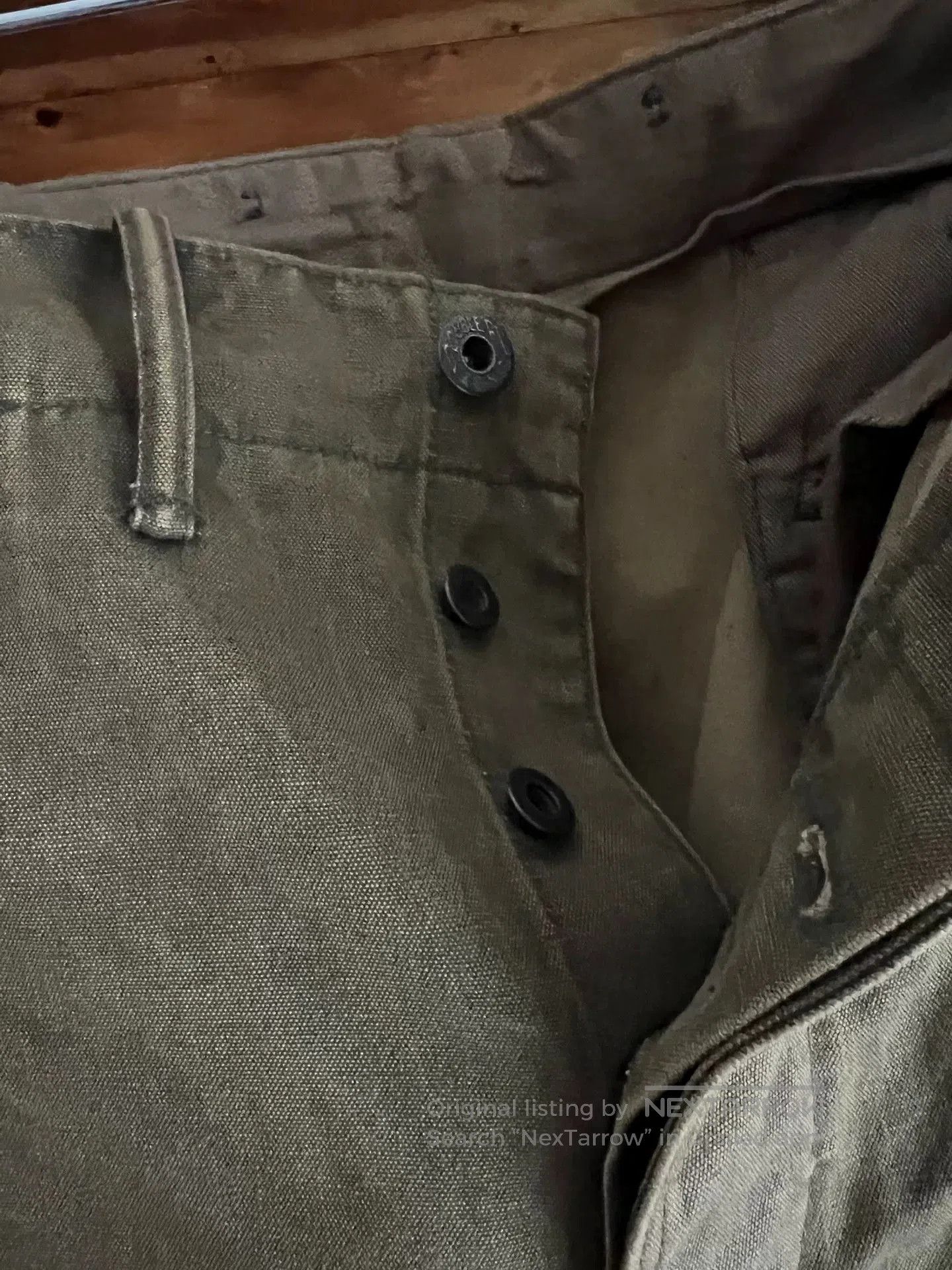 RRL Ralph Lauren vintage canvas overalls for rugged style. Size US 32 / EU 48 - 4 Thumbnail