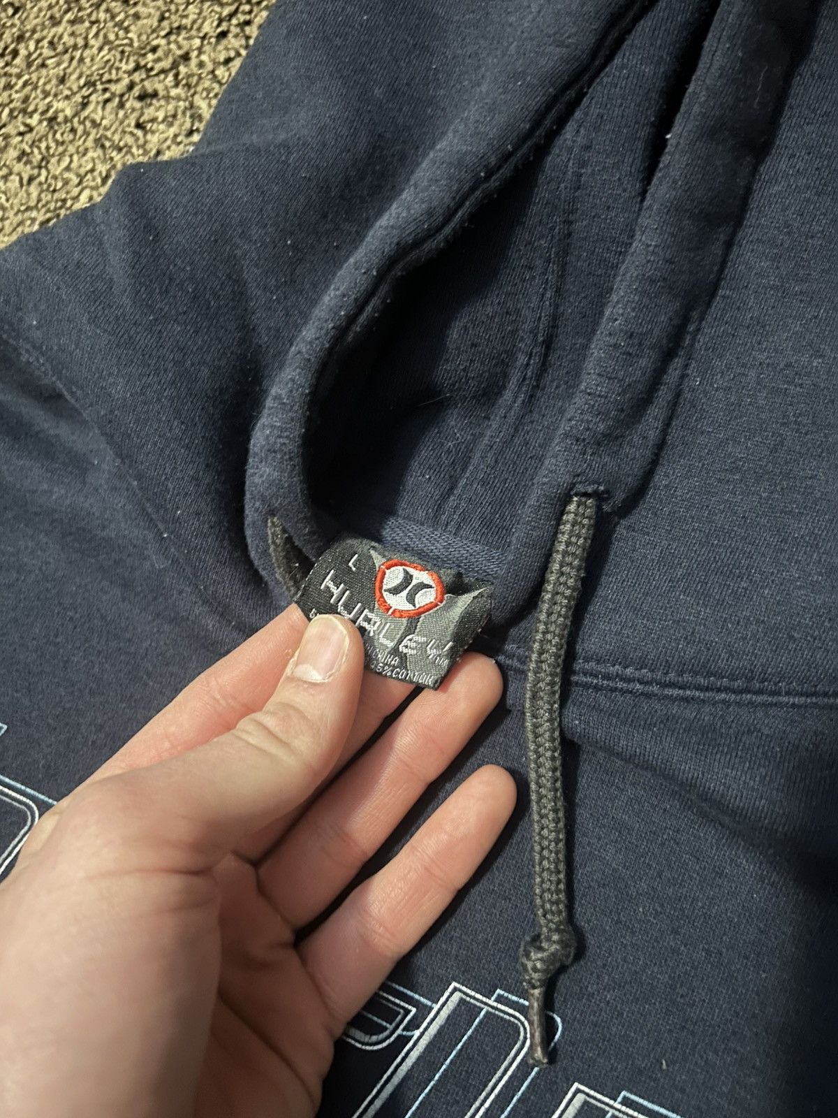 Hurley Vintage Y2K Hurley Hoodie Baggy Blink 182 Size US L / EU 52-54 / 3 - 3 Thumbnail
