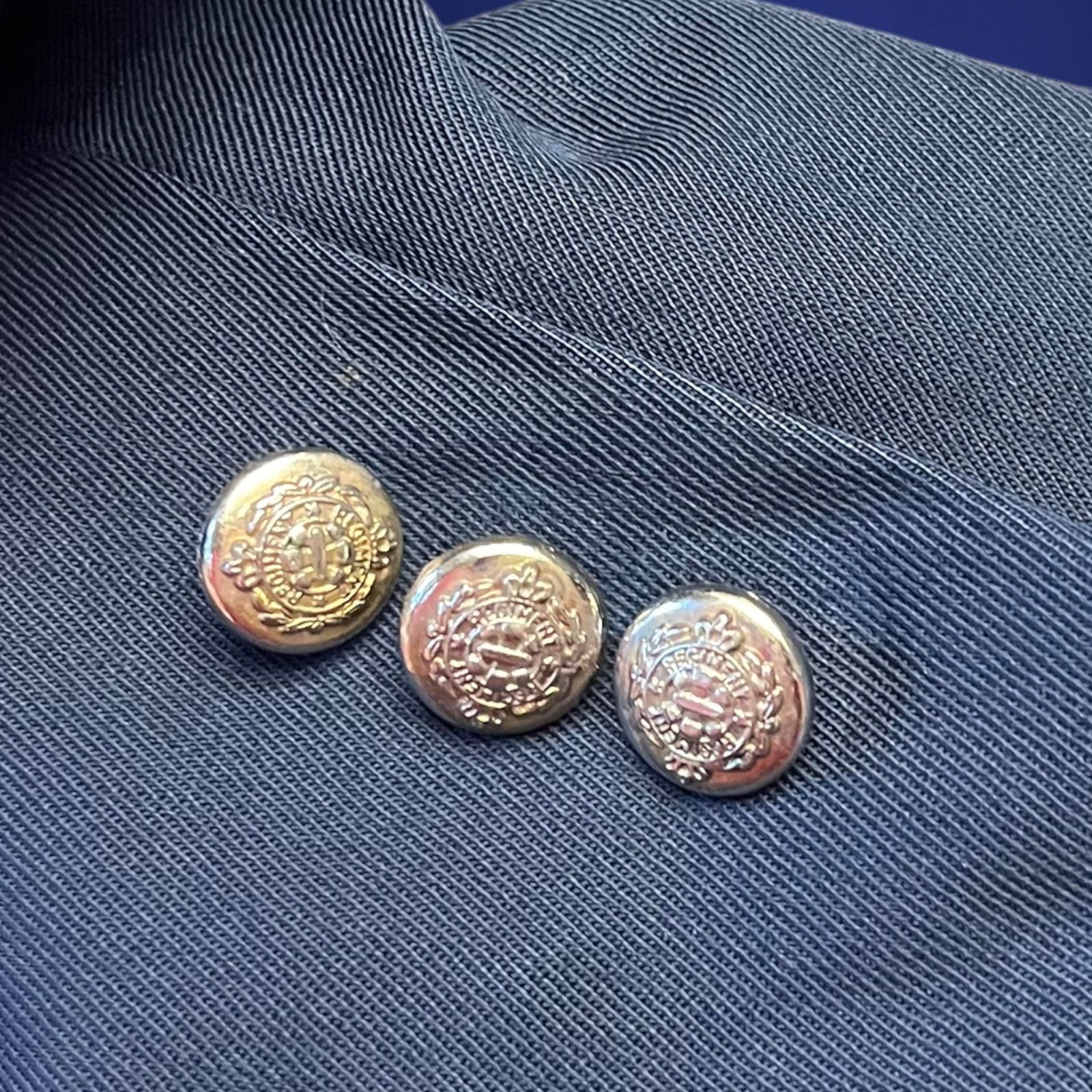 Other 100% Wool Hugo Buscatti Size 8 Double Breasted Blazer R-04 Size M / US 6-8 / IT 42-44 - 7 Thumbnail