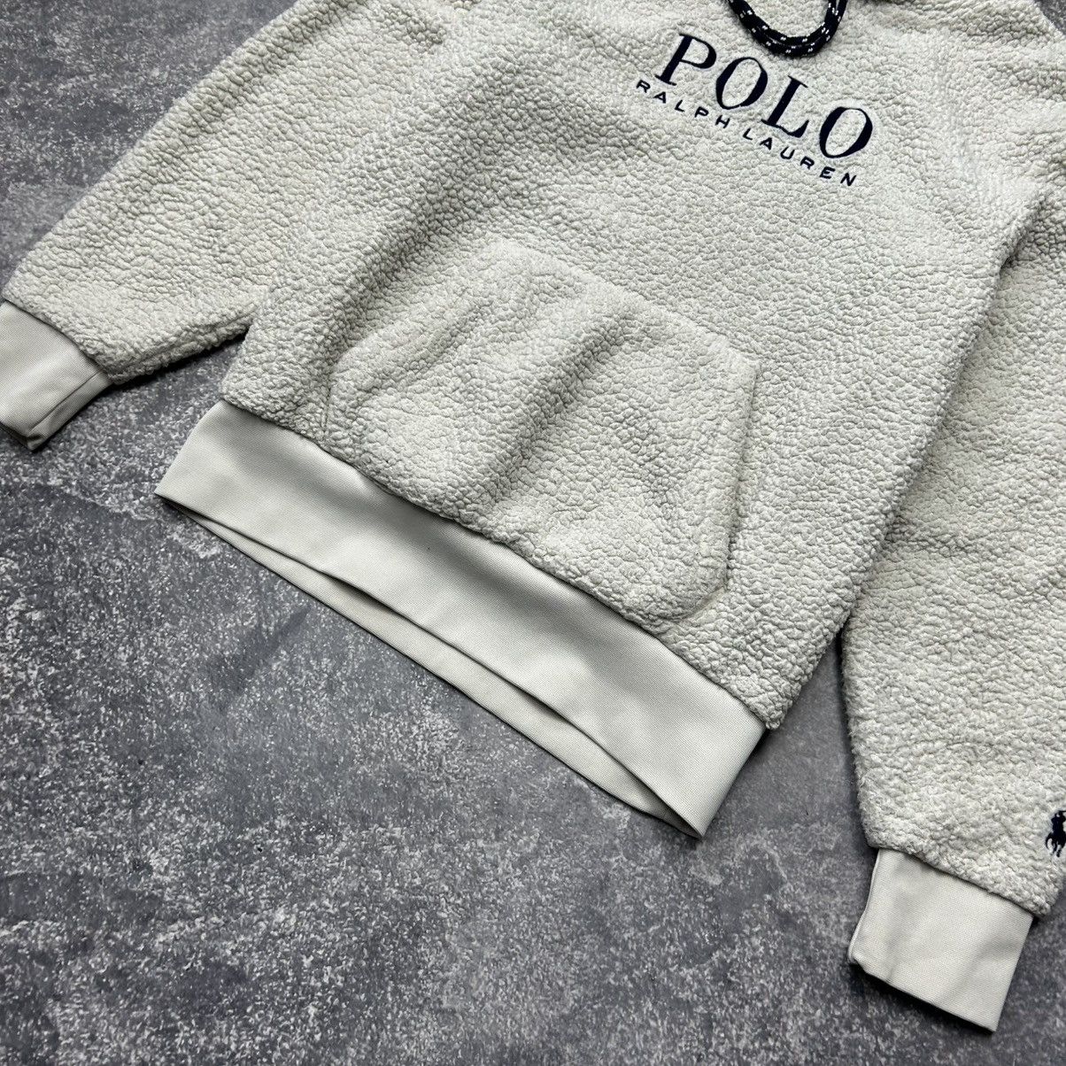 Polo Ralph Lauren Mens Polo Ralph Lauren Big logo teddy fleece y2k hoodie Size US XS / EU 42 / 0 - 4 Thumbnail
