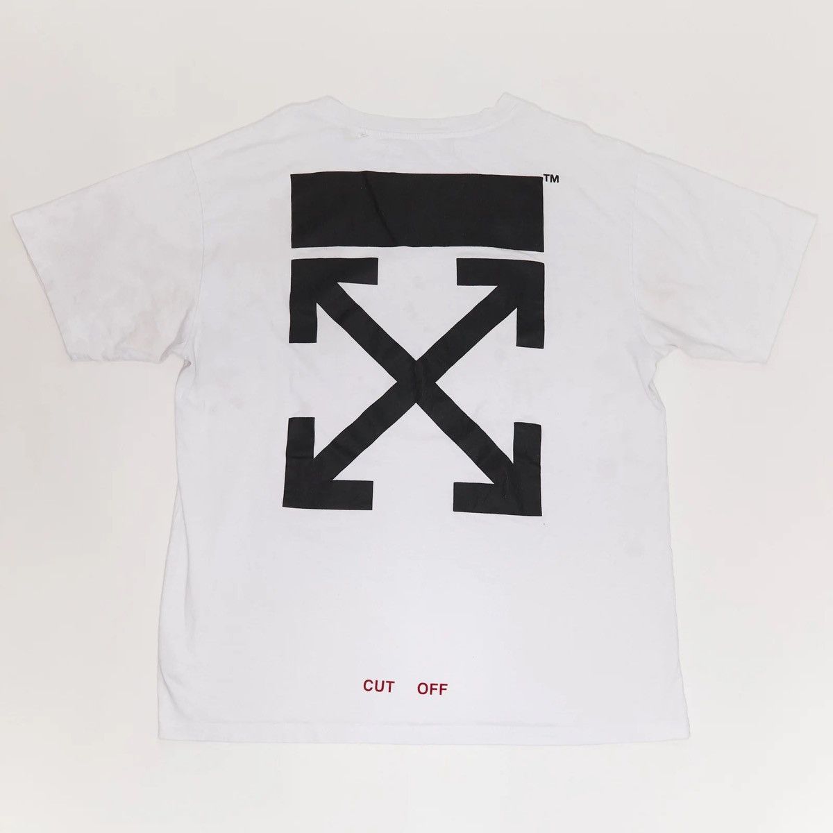 Off-White OFF-WHITE 'NARCISSUS TEE' Size US XL / EU 56 / 4 - 2 Thumbnail