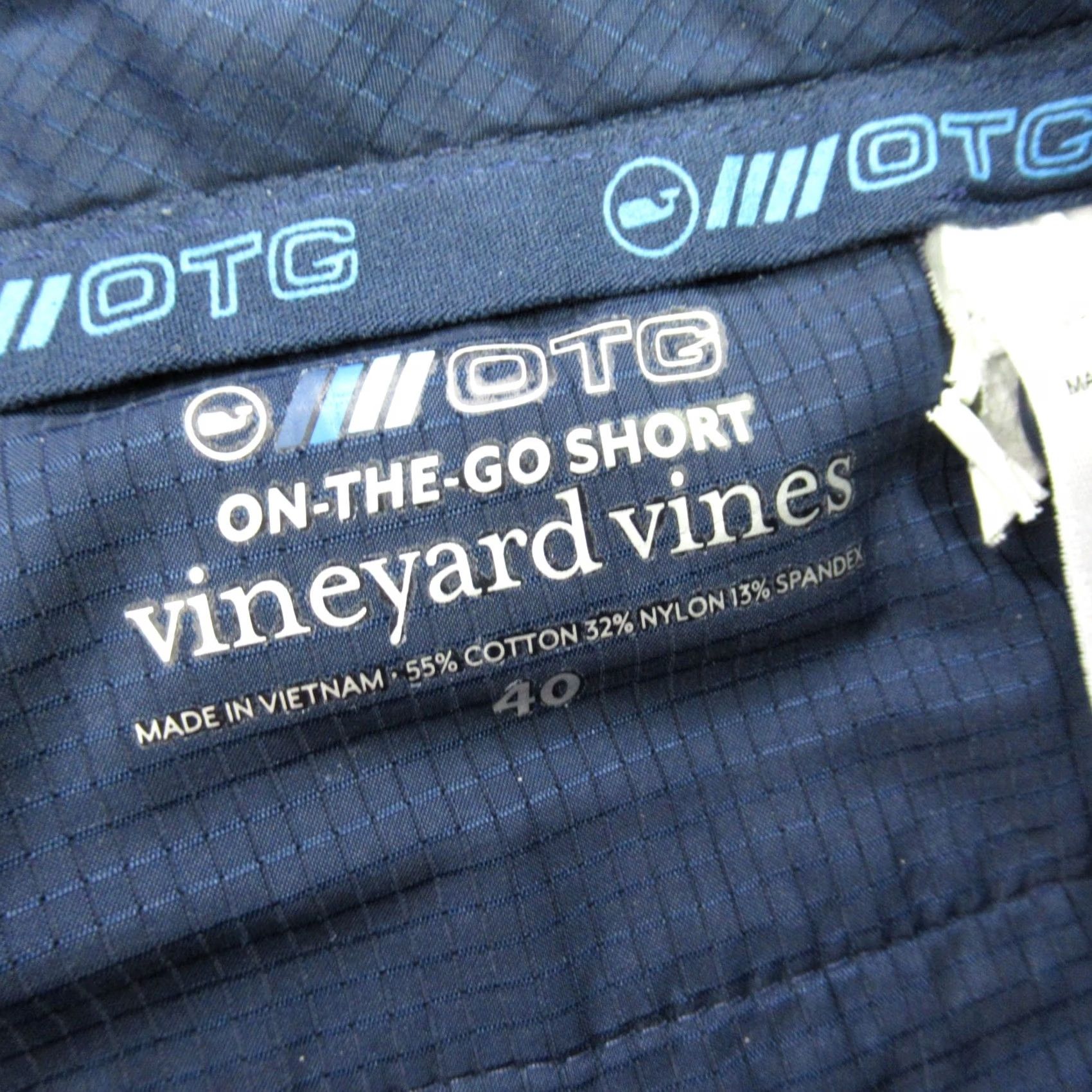 Vineyard Vines Vineyard Vines Shorts Mens 40 Pockets Button Lightweight Chino Blue OTG Casual Shorts Size US 40 / EU 56 - 3 Thumbnail