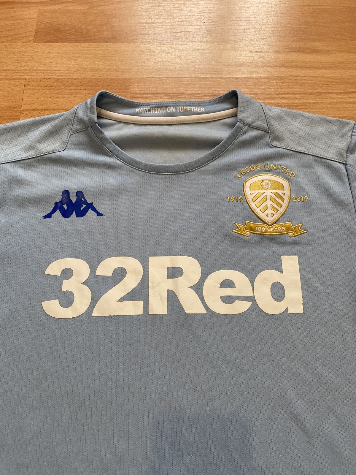 Kappa Leeds United Centenary 2019/20 Third Kappa Shirt men XL-L Size US XL / EU 56 / 4 - 2 Thumbnail