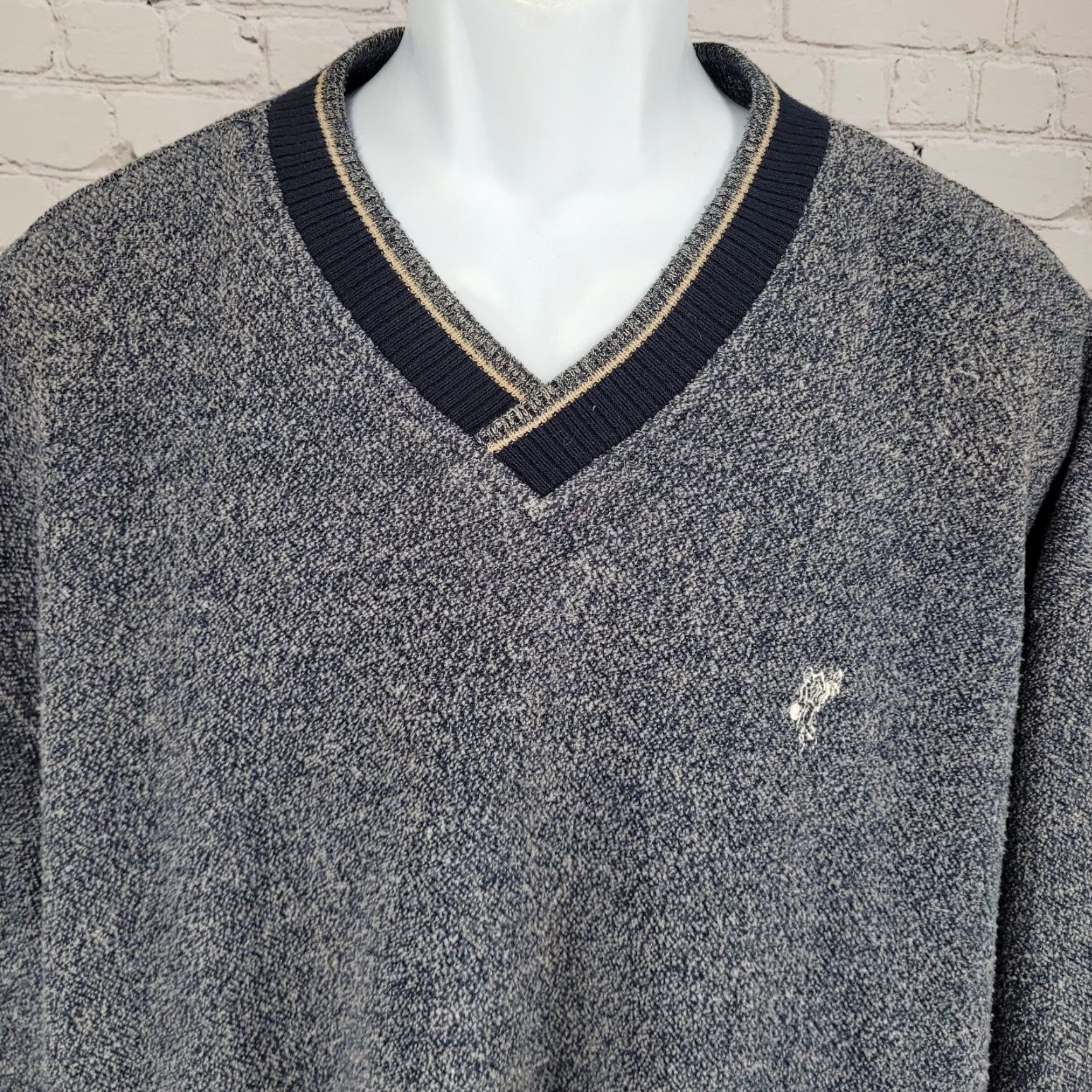 Vintage VTG Ashworth Calabasas GCC Team Play 2001 Golf Insulating Pullover Jacket L Men Blue Windbreaker Size US L / EU 52-54 / 3 - 7 Thumbnail