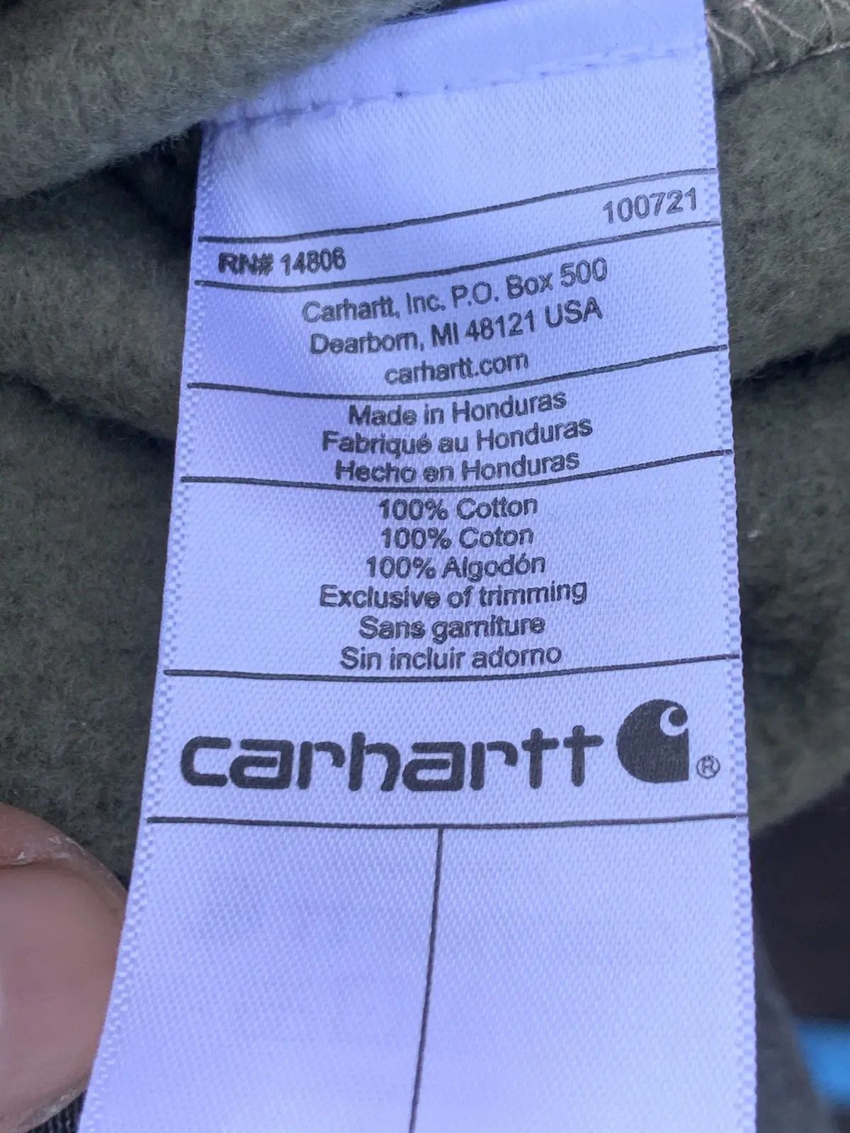 Carhartt CARHARTT HOODIE MULTICOLOUR Size US XL / EU 56 / 4 - 5 Thumbnail