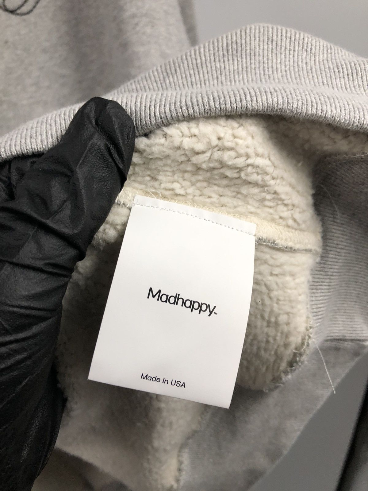 Madhappy Madhappy SS24 Bow Fleece Campus Grey Fleece Hoodie XL Size US XL / EU 56 / 4 - 7 Thumbnail