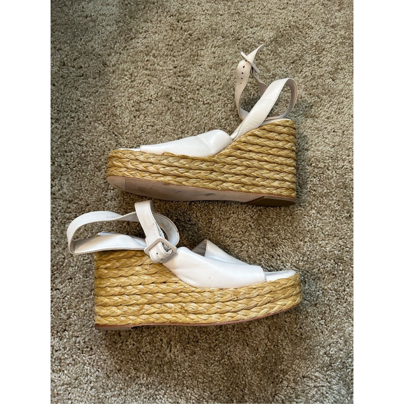 Paloma Bercelo Paloma Barceló Clama Jute-Wedge Sandals Glacial Pink, Sz EU Size US 9 / IT 39 - 7 Thumbnail