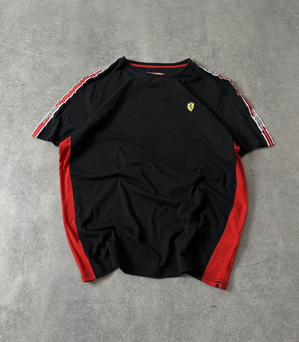 Ferrari Vintage Ferrari Scuderia lampas black shirts mens Size US L / EU 52-54 / 3 - 2 Thumbnail