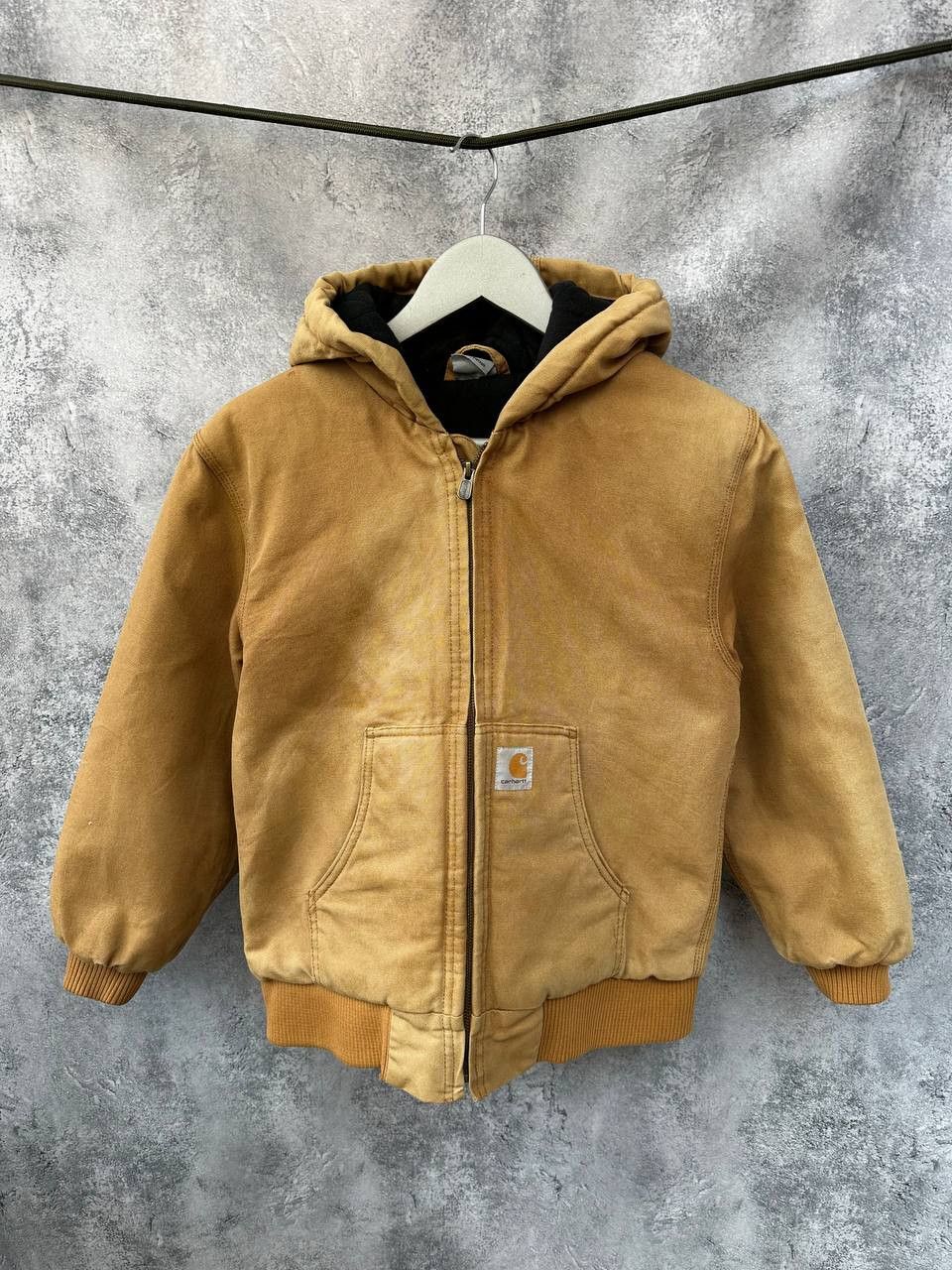Carhartt × Vintage Carhartt Detroit Vintage Beige Jacket Bomber Y2K Long Sleeve Size XS / US 0-2 / IT 36-38 - 2 Thumbnail
