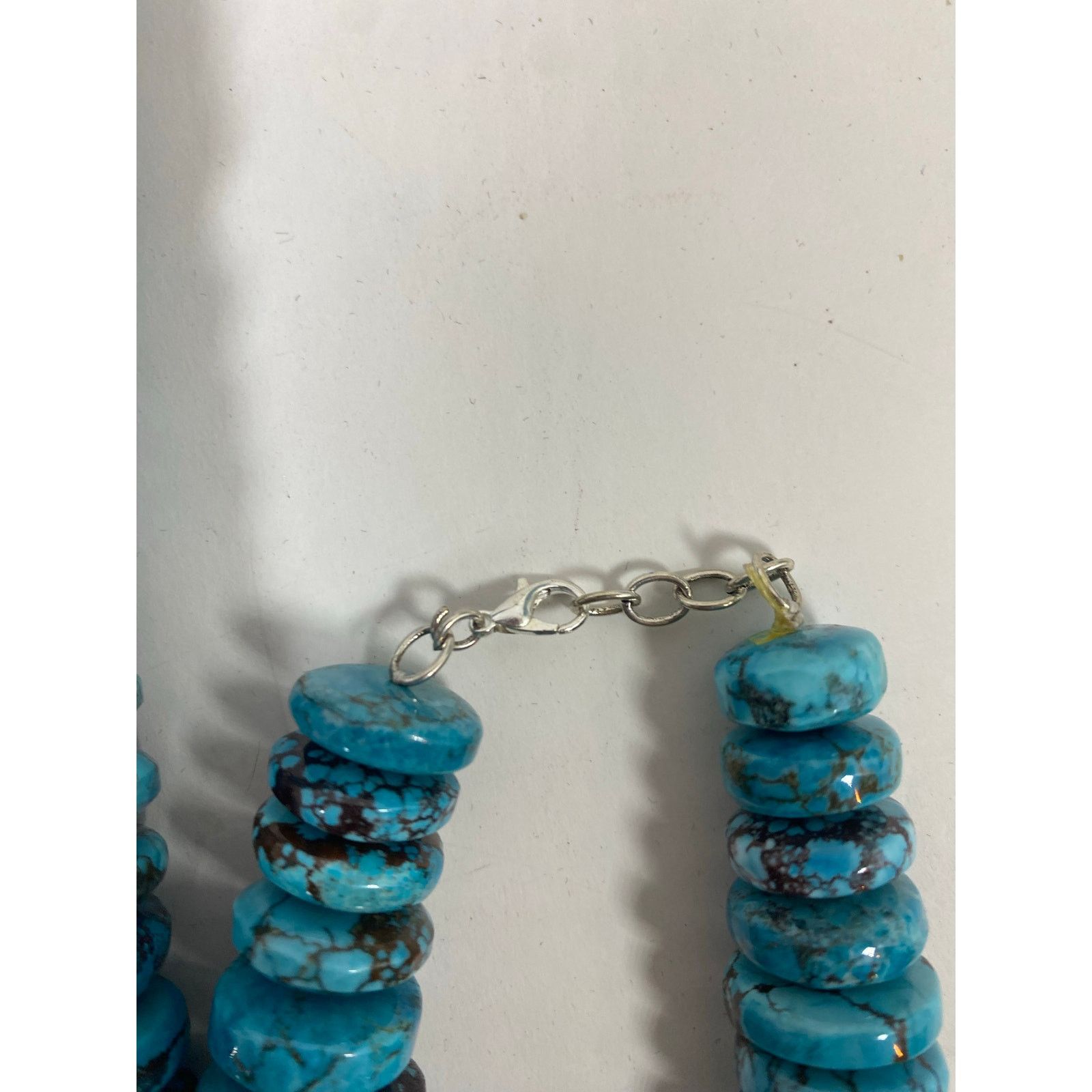 Other Graduated Blue Turquoise NuggetsNecklace and Braclet Size ONE SIZE - 7 Thumbnail