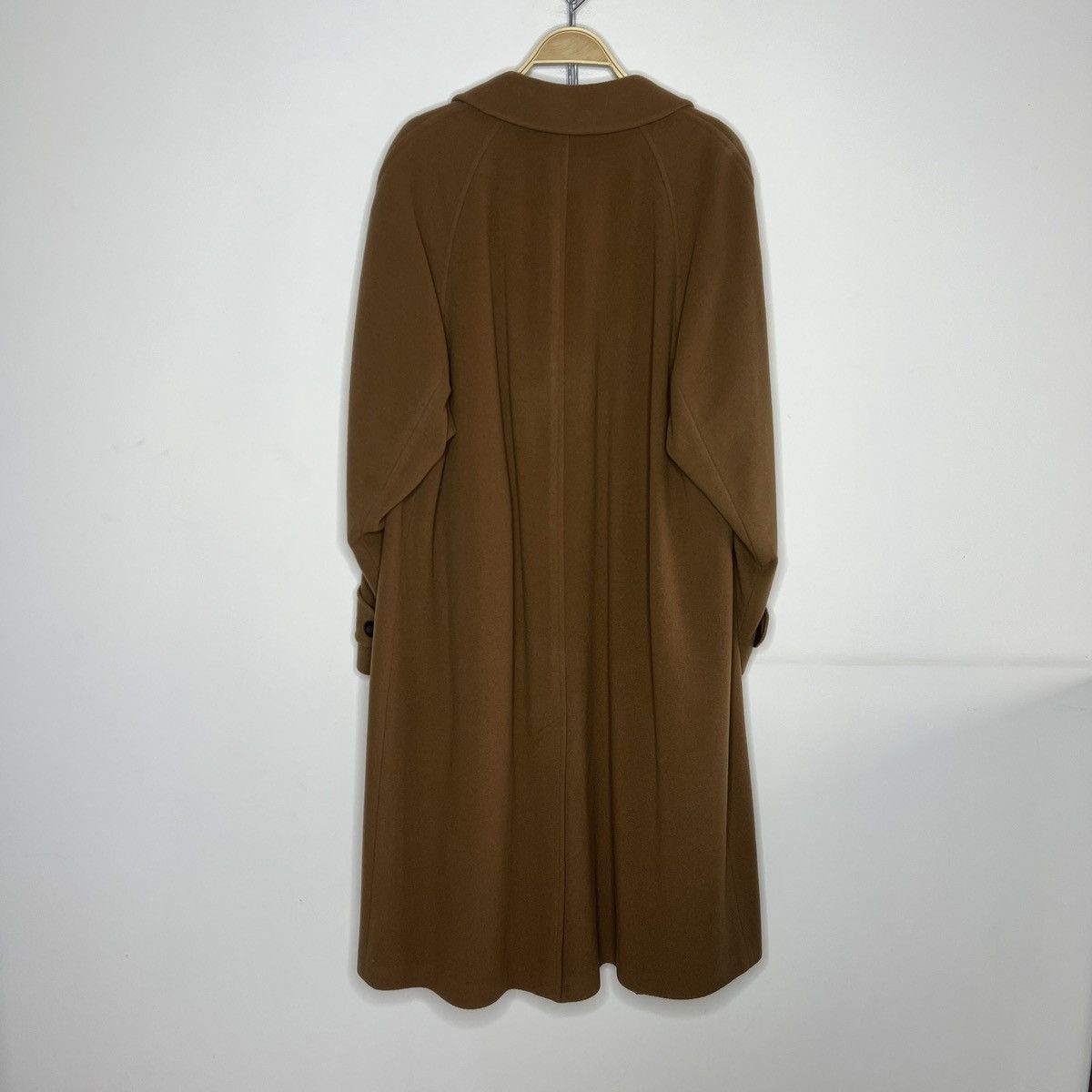 Bugatti Wool Cashmere Brown Vintage Coat Trench Bugatti 90s Size US L / EU 52-54 / 3 - 5 Thumbnail