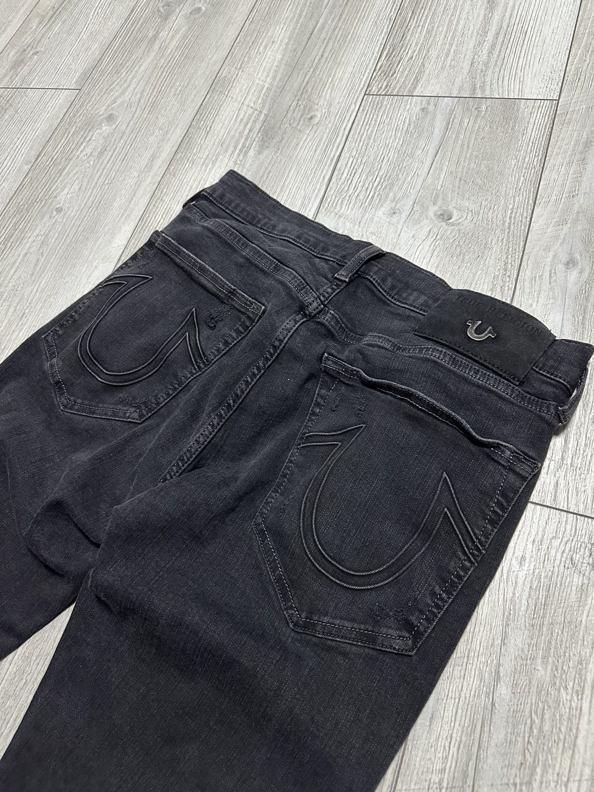 True Religion True Religion Distressed New Rocco Jeans Skinny Size US 34 / EU 50 - 2 Thumbnail