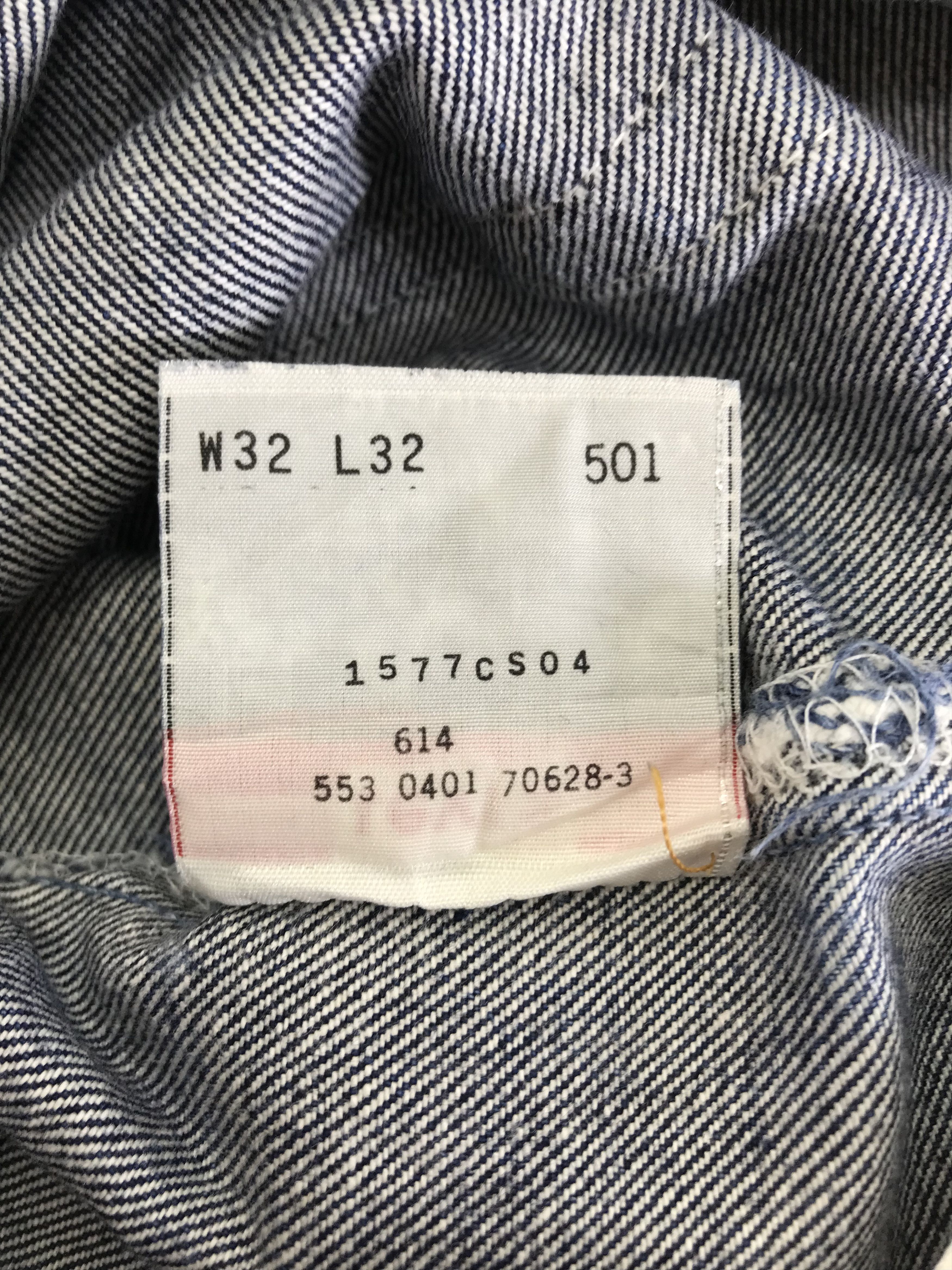 Levi's Vintage Levi's 501 Stone Wash Jeans Size US 31 - 10 Thumbnail