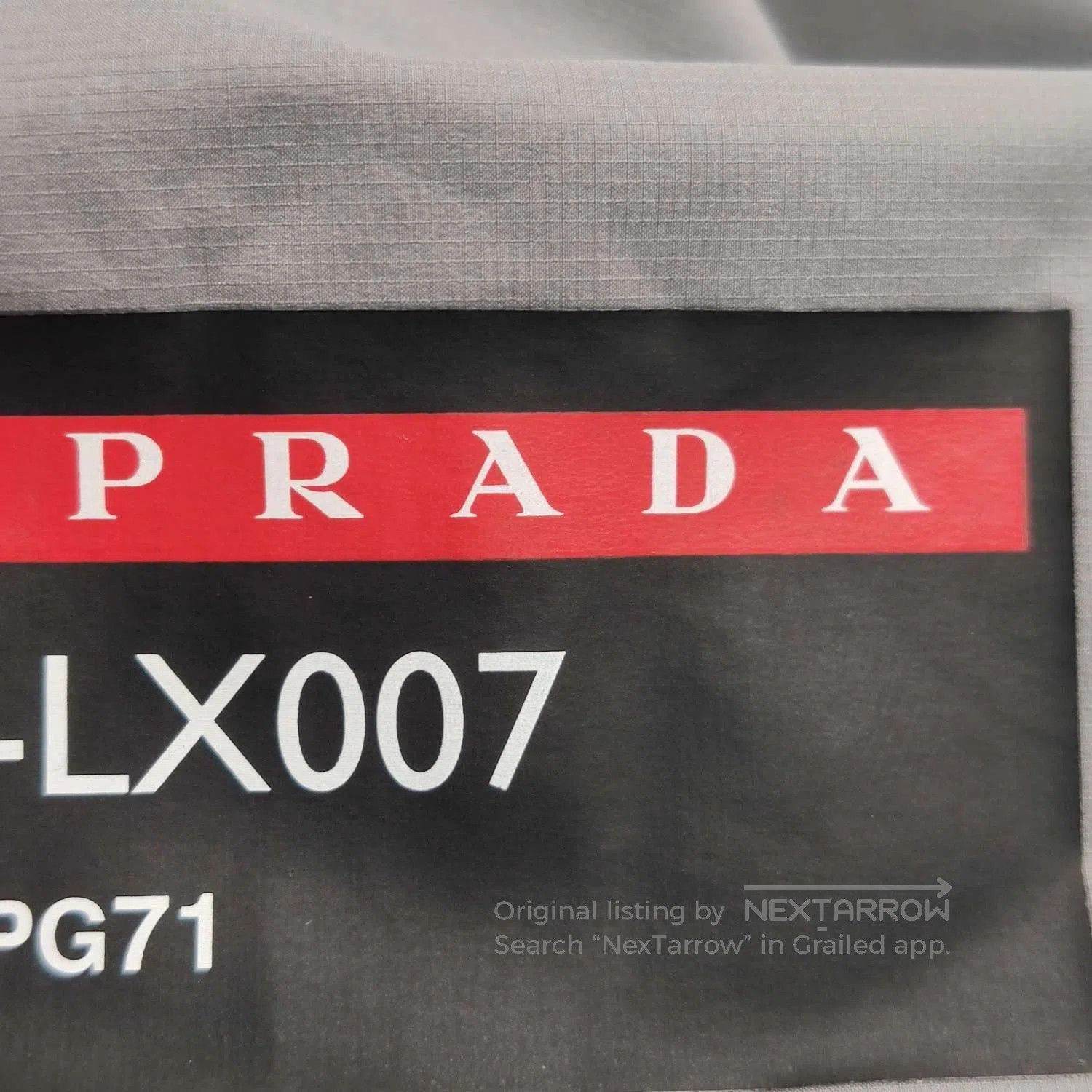 Prada Prada Logo XL Gray Track Pants. Size US 36 / EU 52 - 9 Thumbnail