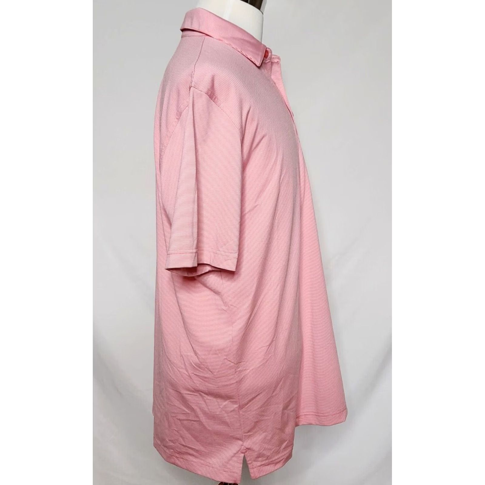 Callaway Callaway Polo Shirt Mens L Striped Golf/Tech Short Sleeve Pink Size US L / EU 52-54 / 3 - 4 Thumbnail