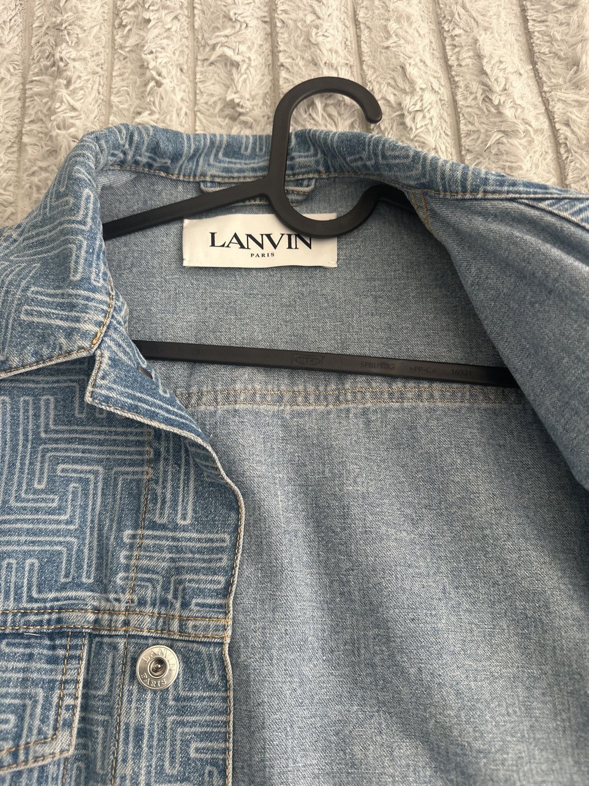 Lanvin LANVIN Jean jacket Size US M / EU 48-50 / 2 - 2 Thumbnail