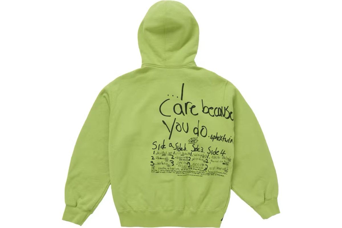 Supreme X Aphex Twin Lime Green Hoodie