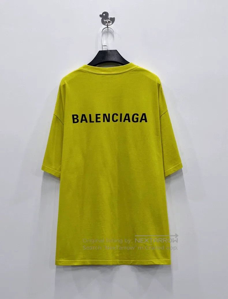 Balenciaga Balenciaga Front and Back Letter Logo Short Sleeve, Size X Size US XL / EU 56 / 4 - 5 Thumbnail
