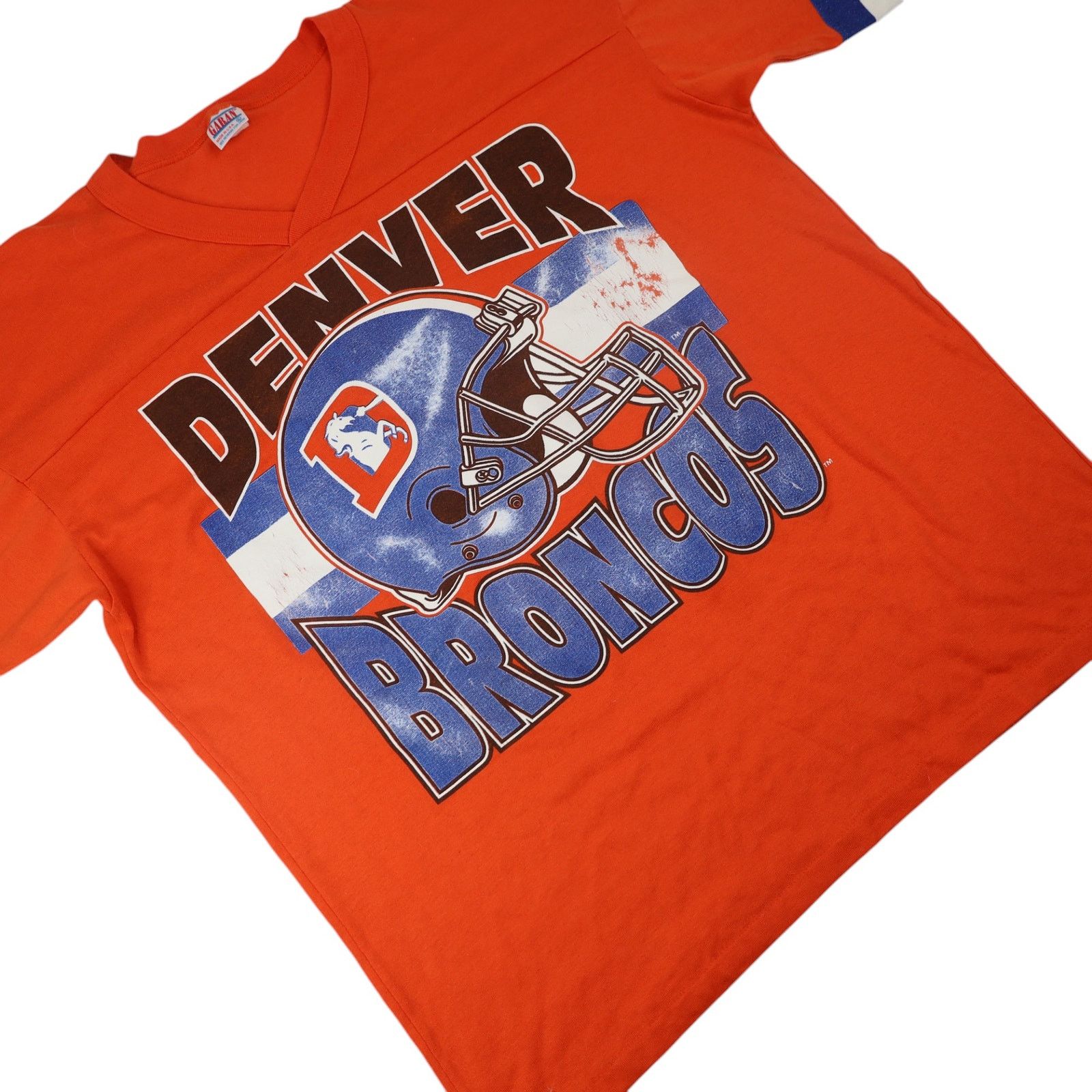 Vintage Vintage 90s Denver Broncos Graphic T Shirt Size US XL / EU 56 / 4 - 3 Thumbnail