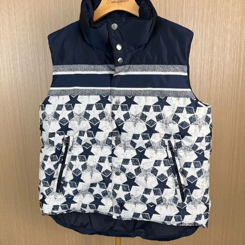 Dior Dior Color Block Women's Padded Vest 0089 Size M / US 6-8 / IT 42-44 - 1 Thumbnail