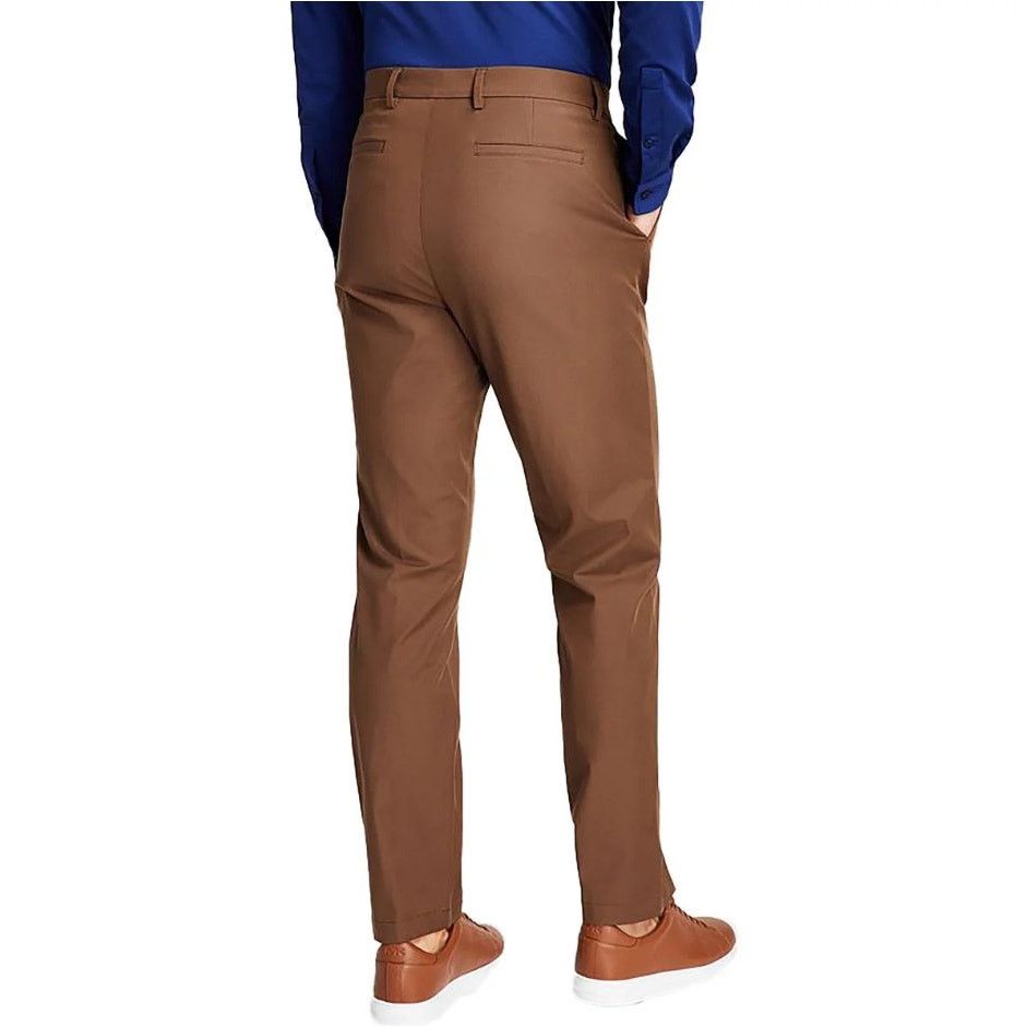 Michael Kors Michael Kors Men's Light Brown Cotton Dress Pants Size 34x34 Size US 34 / EU 50 - 3 Thumbnail